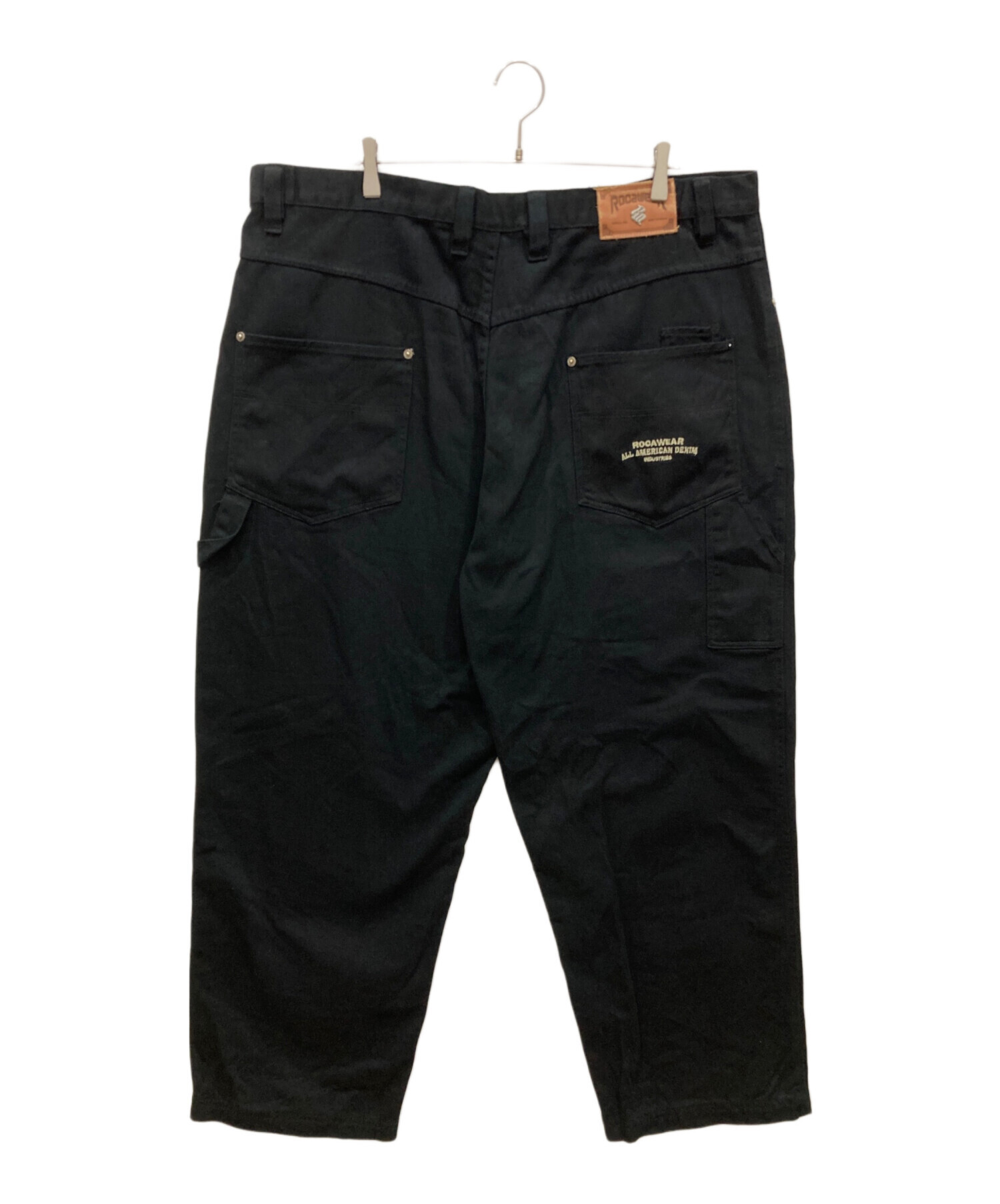 ROCAWEAR ブラックデニムパンツ W50 ROCAWEAR デニム W50 最終値下げ 