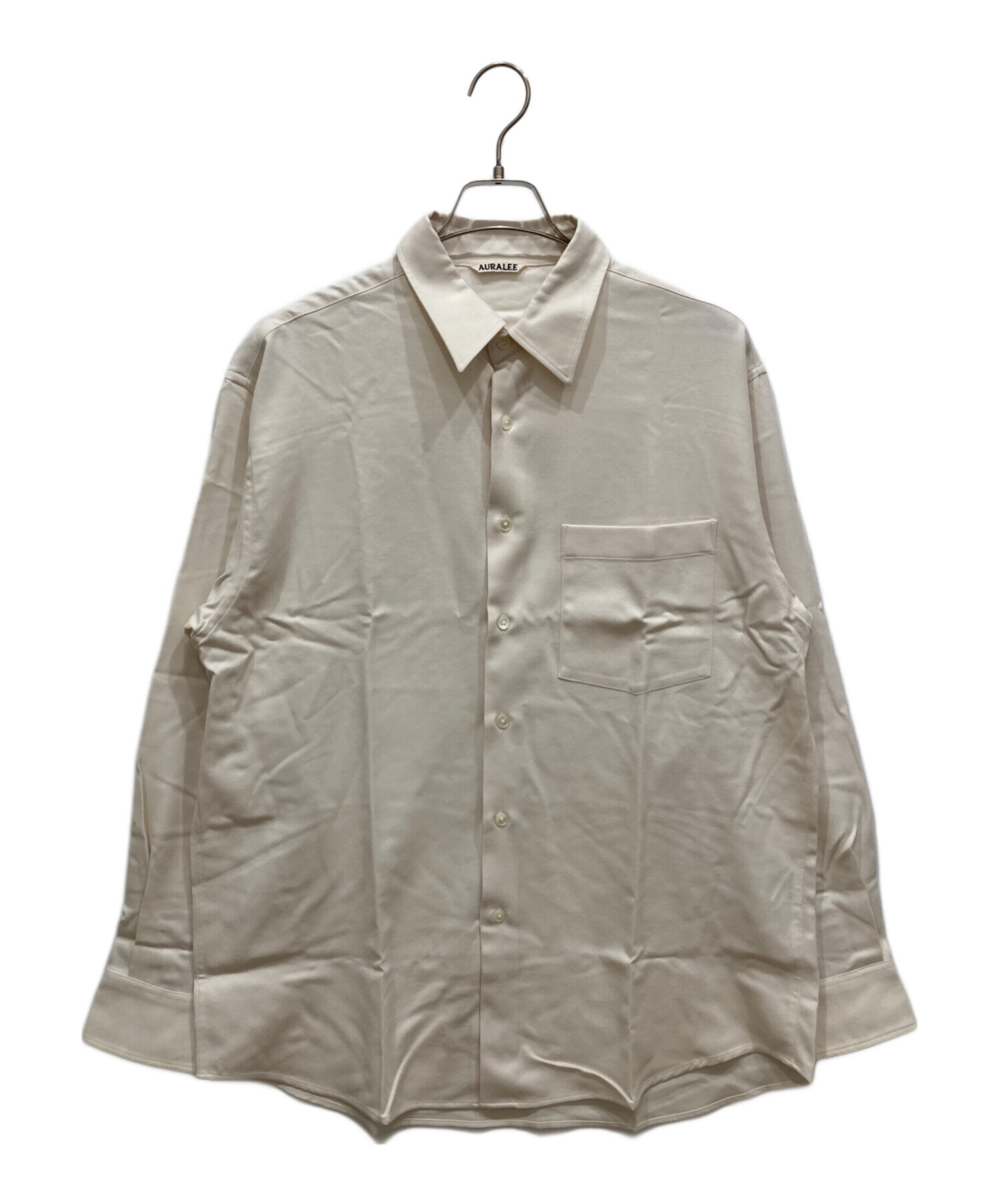 AURALEE SUPER LIGHT WOOLシャツ ベージュ サイズ3 AURALEE | SUPER