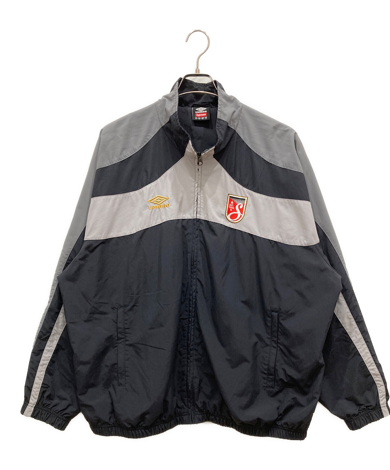 シュプリーム　トラックジャケット　アンブロ　グレー　L 中古・古着通販】Supreme (シュプリーム) UMBRO (アンブロ) Track