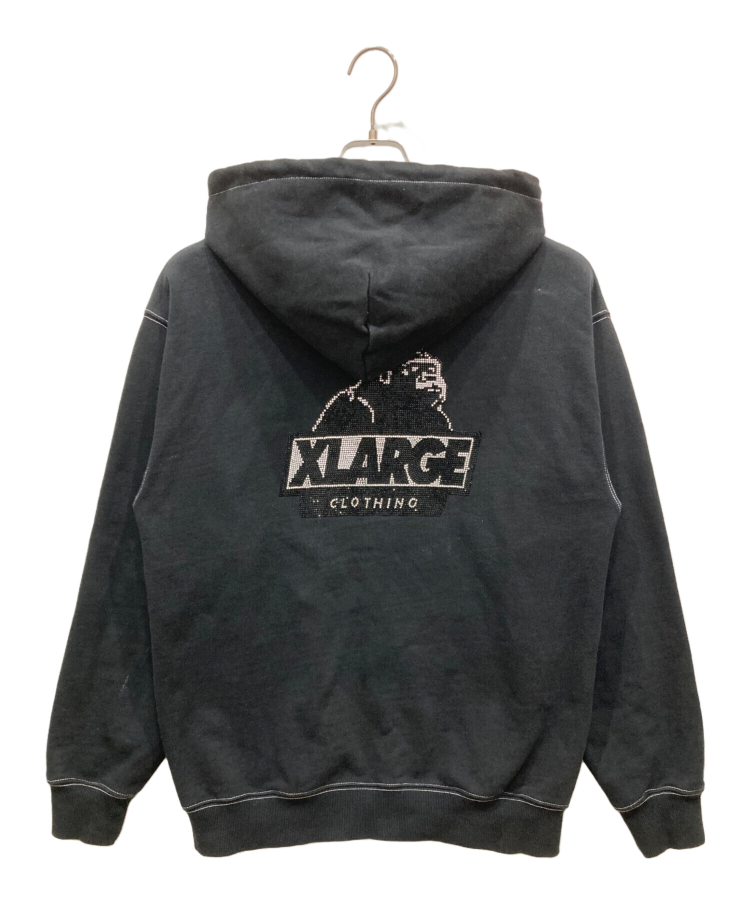 中古・古着通販】X-LARGE (エクストララージ) RHINESTONE OG ZIP 