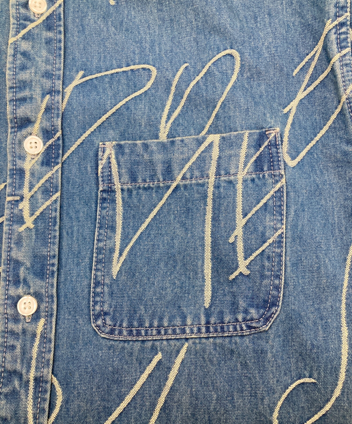 中古・古着通販】Supreme (シュプリーム) Handwriting Jacquard Denim 