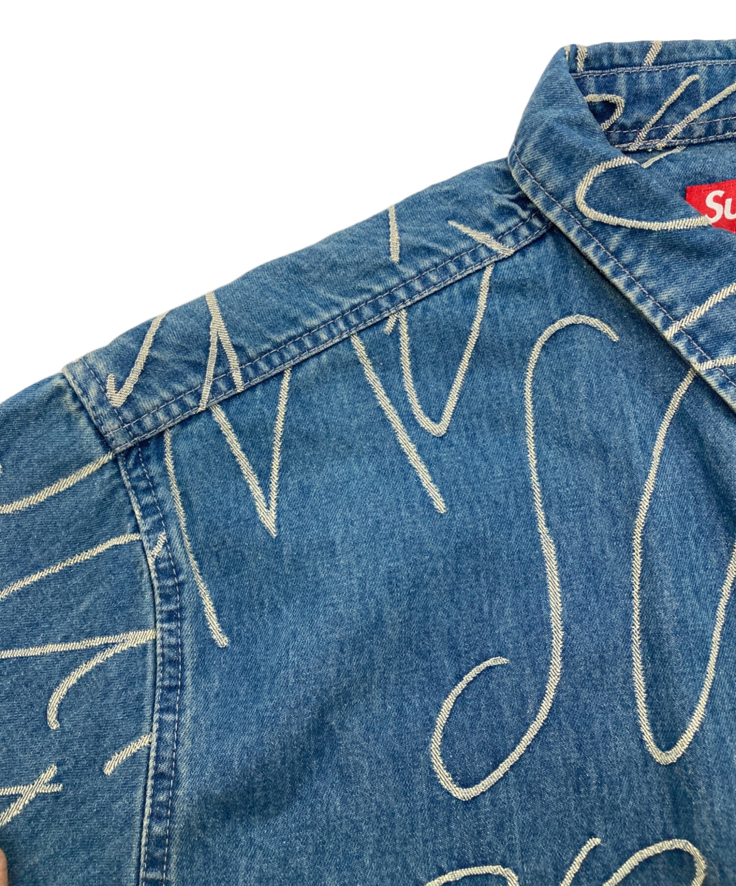 中古・古着通販】Supreme (シュプリーム) Handwriting Jacquard Denim 