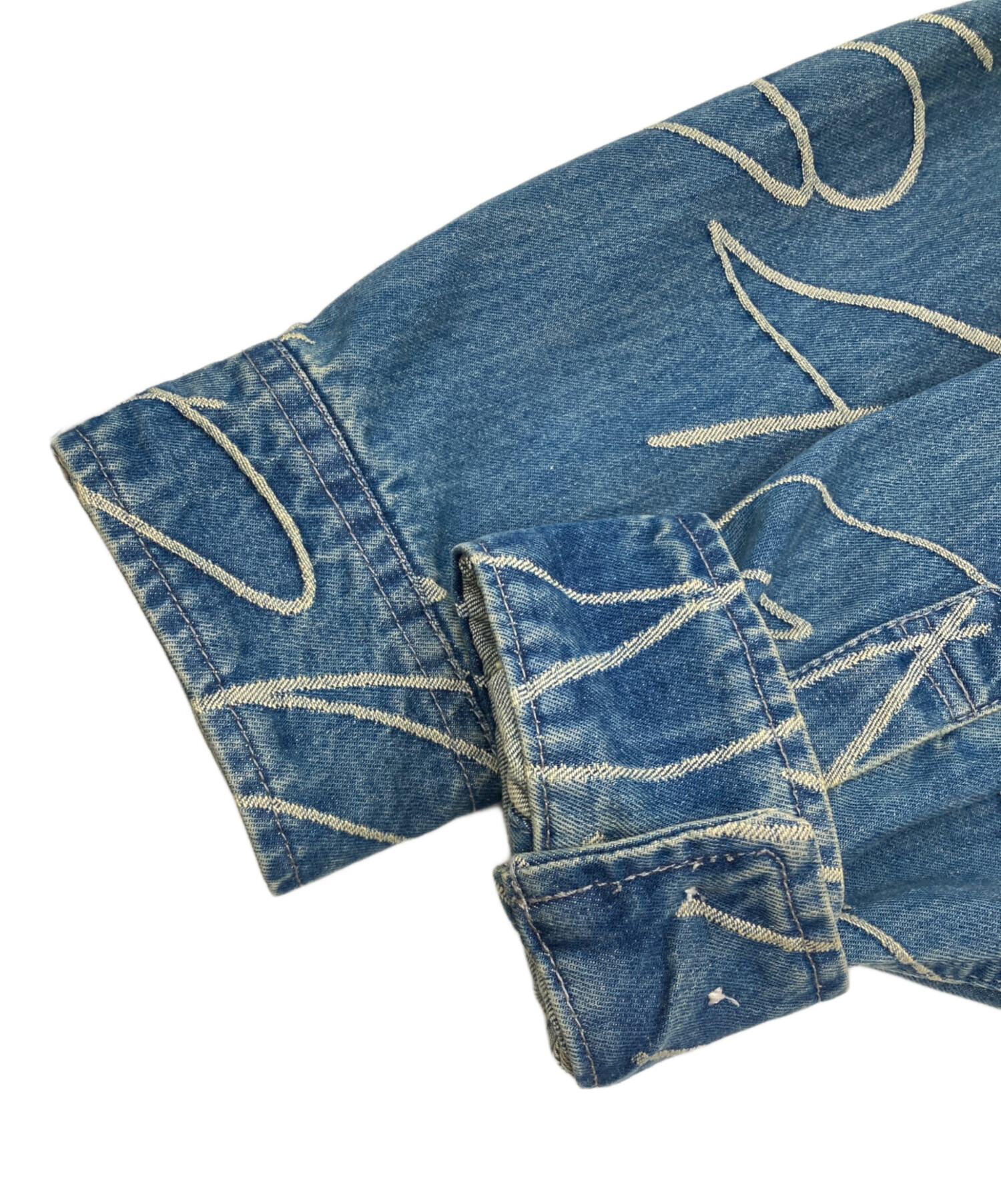 中古・古着通販】Supreme (シュプリーム) Handwriting Jacquard Denim 