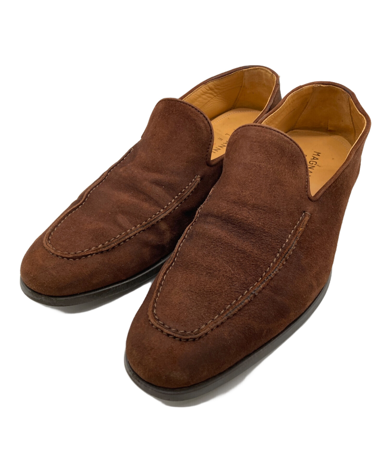 中古・古着通販】MAGNANNI (マグナーニ) スウェードローファー 
