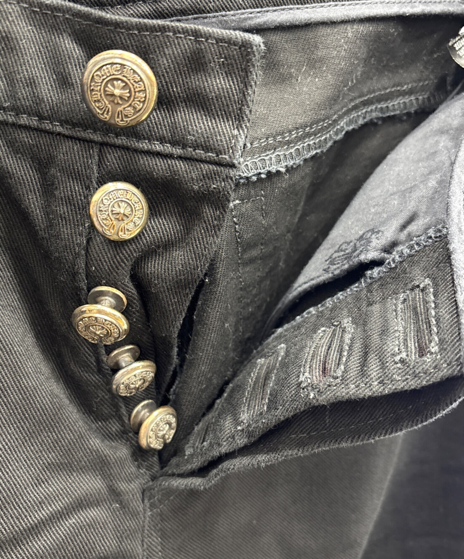 中古・古着通販】CHROME HEARTS (クロムハーツ) フレアニー ブラック