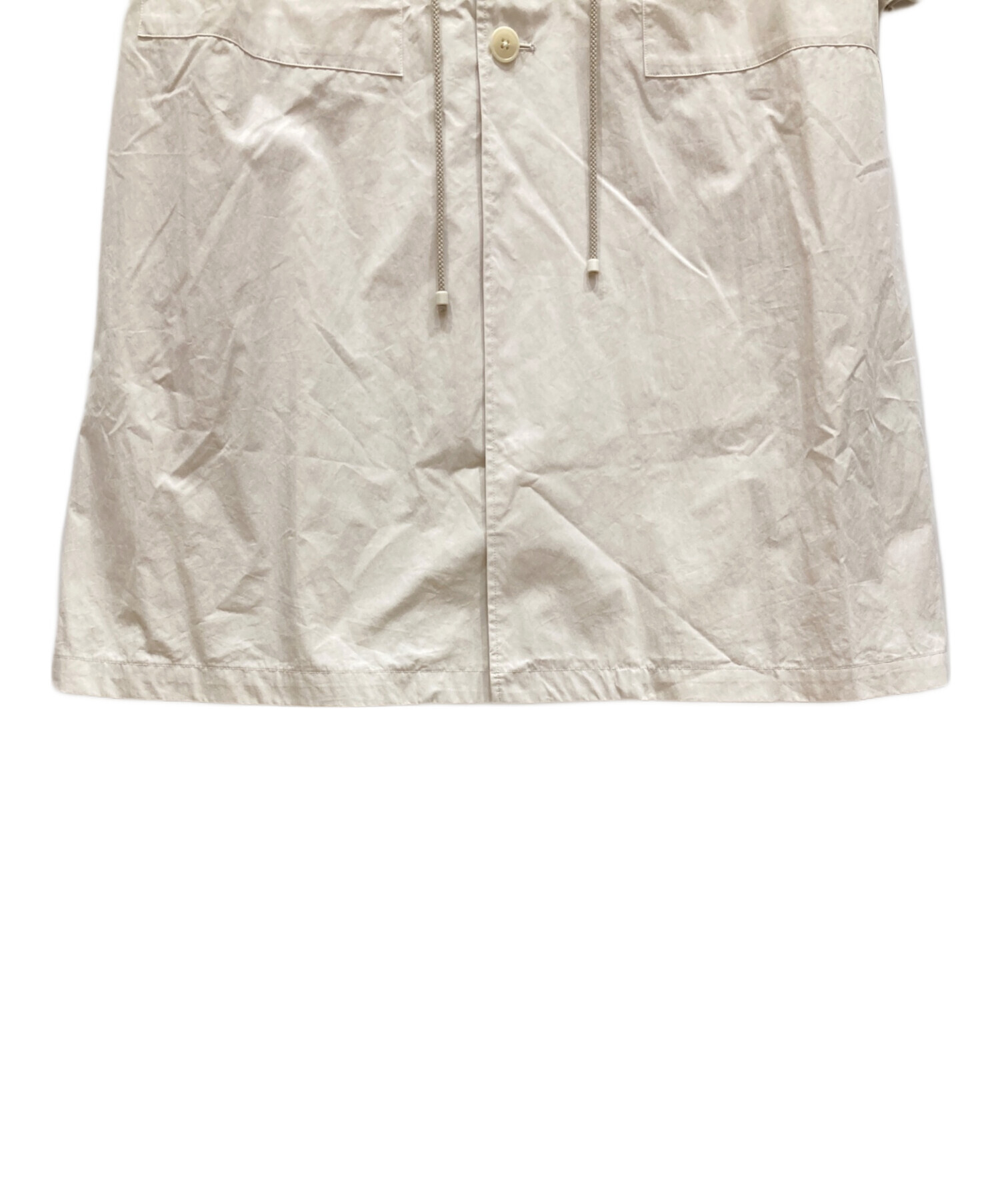 IENA LA BOUCLE コットンナイロンタッサーオーバーコート ナチュラル 中古・古着通販】IENA LA BOUCLE (イエナ ラ ブークル) コットン