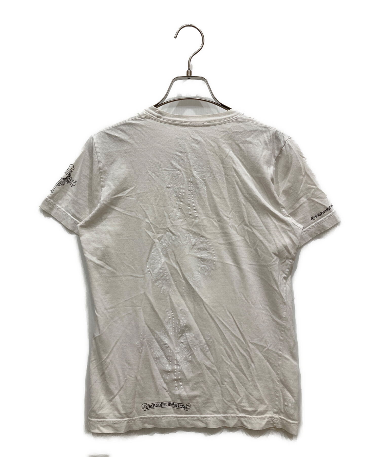 中古・古着通販】CHROME HEARTS (クロムハーツ) プリントTシャツ 