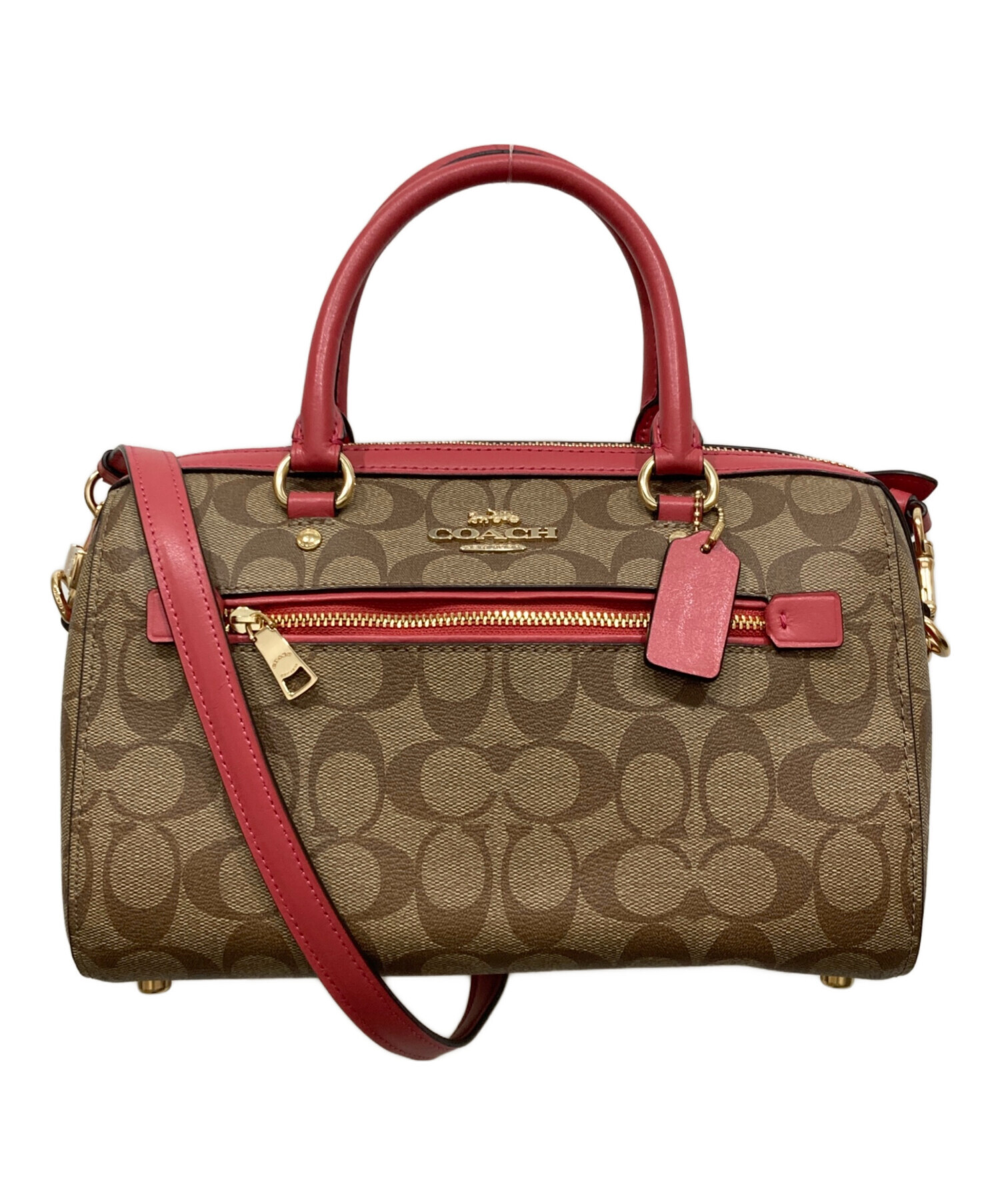 中古・古着通販】COACH (コーチ) ローアン サッチェル シグネチャー 