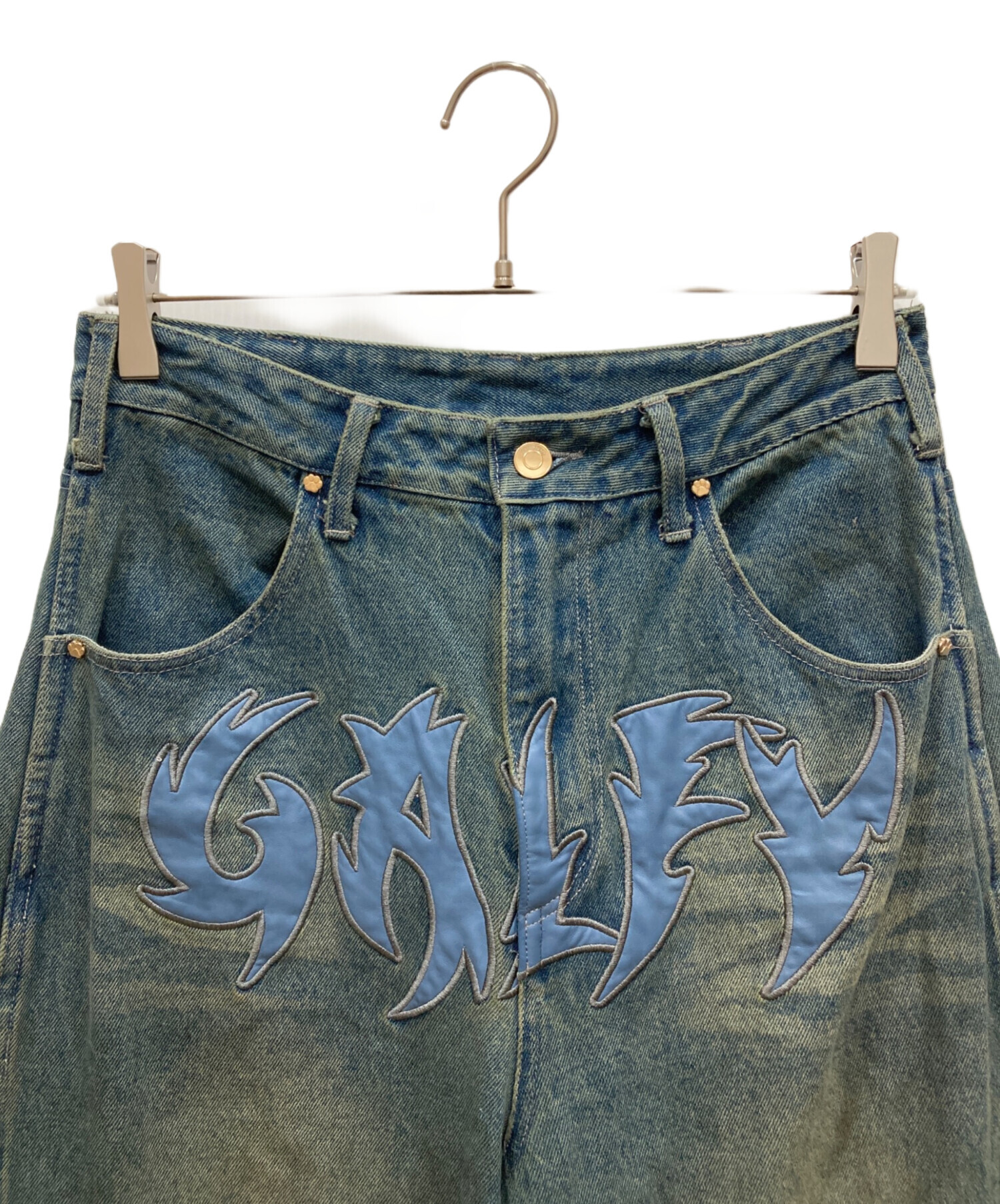 中古・古着通販】GALFY (ガルフィー) 部族長デニム インディゴ サイズ 
