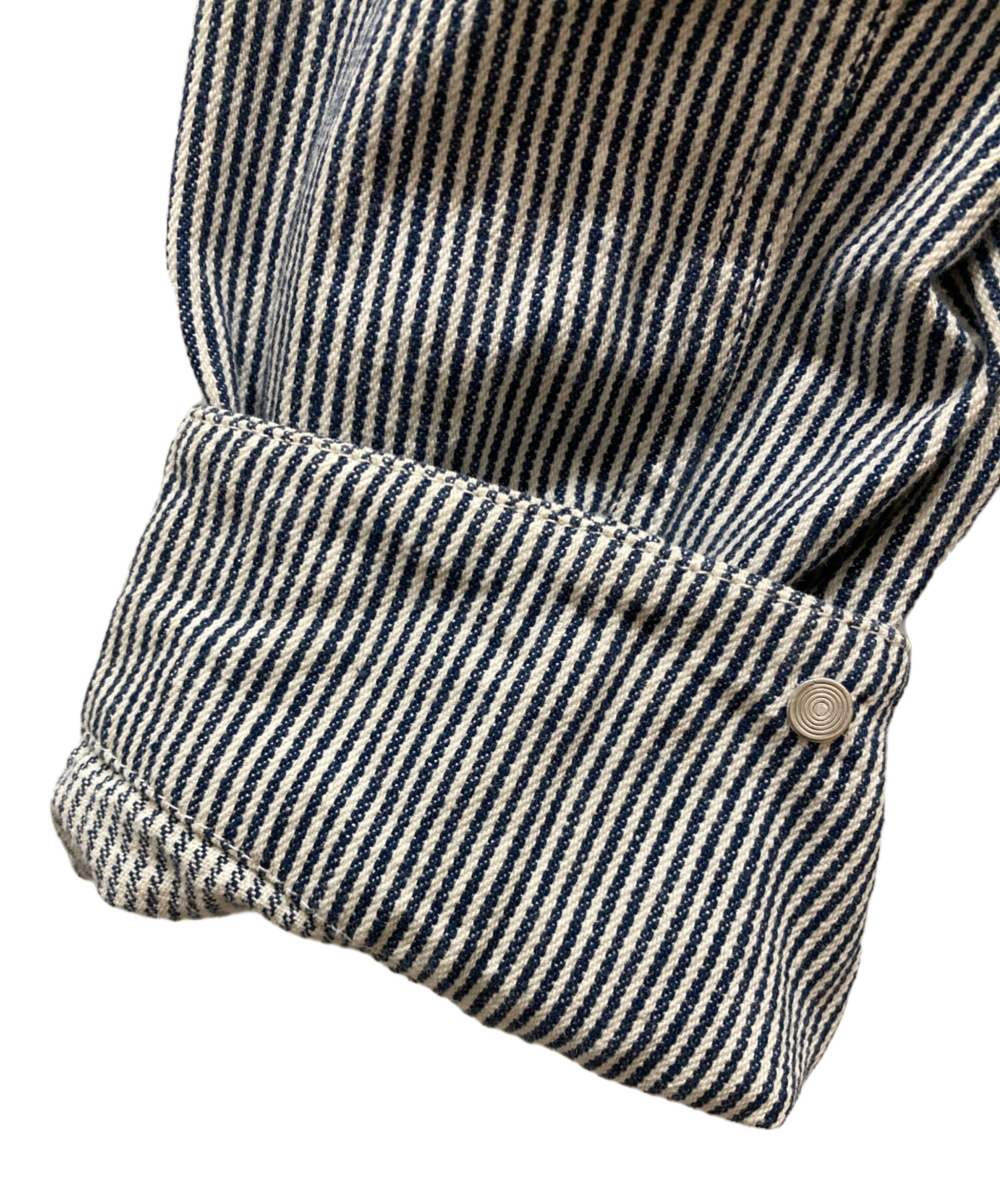 Stussy ストライプ ワークジャケット　　　お値下げしました！ STUSSY（ステューシー） ジャケット メンズ Mixed Stripe Trucker