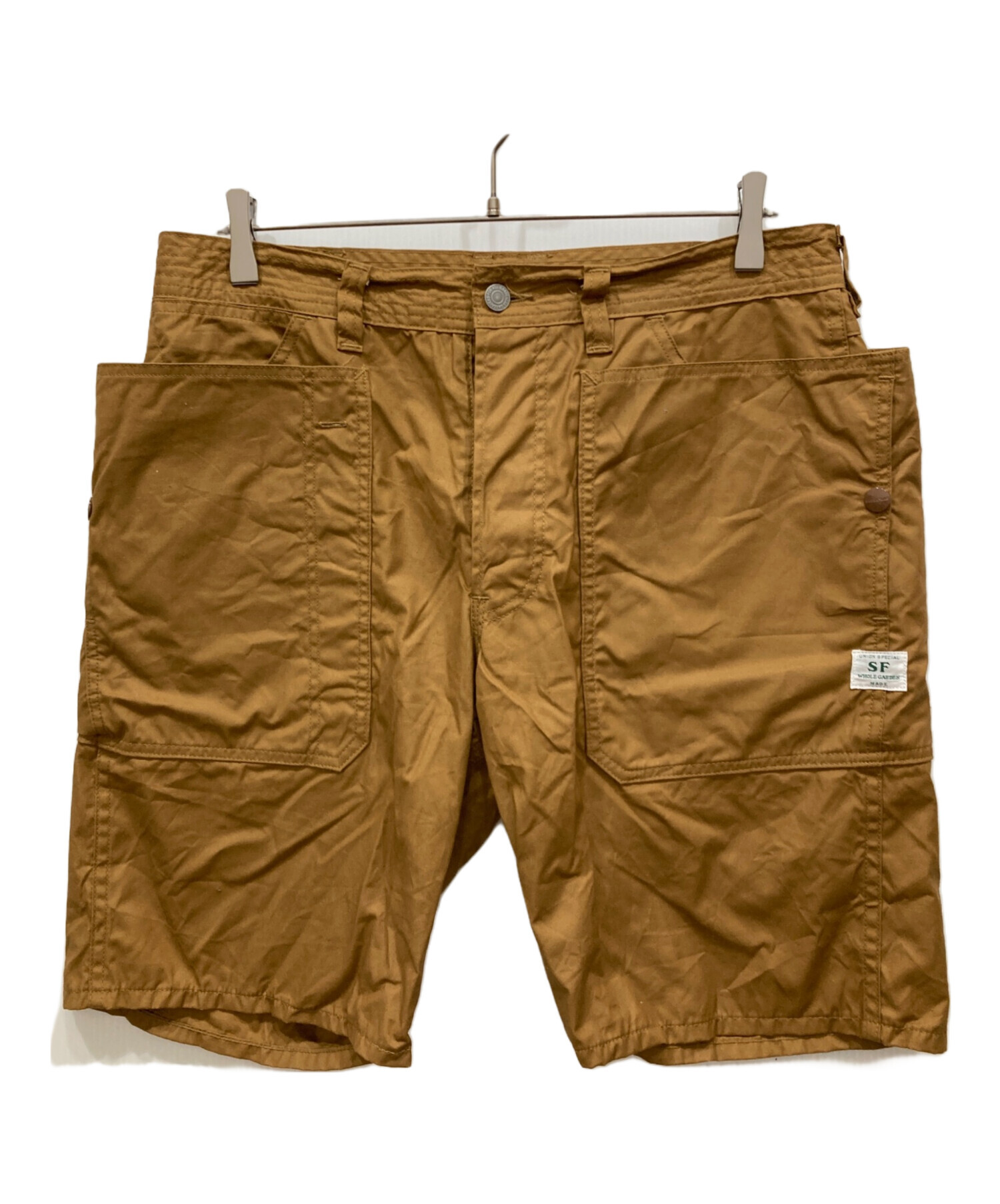 中古・古着通販】SASSAFRAS (ササフラス) ハーフパンツ ブラウン 