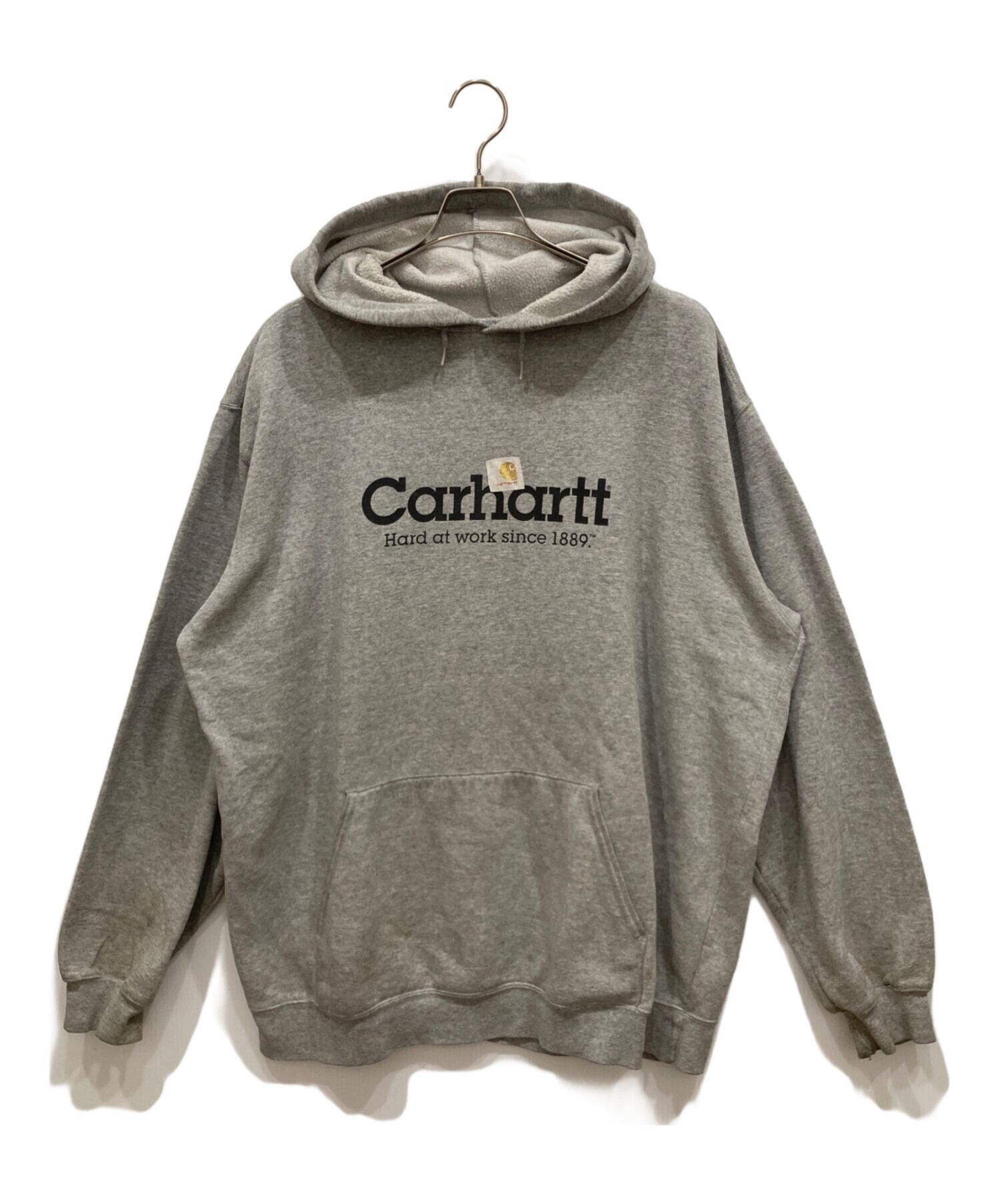 中古・古着通販】CarHartt (カーハート) プルオーバーパーカー グレー