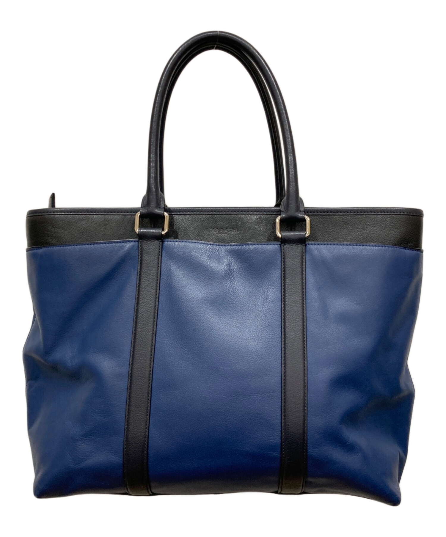 中古・古着通販】COACH (コーチ) トートバッグ ブルー｜ブランド・古着 