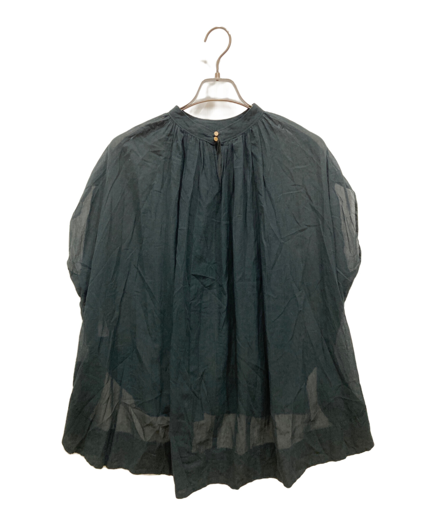 中古・古着通販】BEARDSLEY (ビアズリー) コットンシフォンギャザー