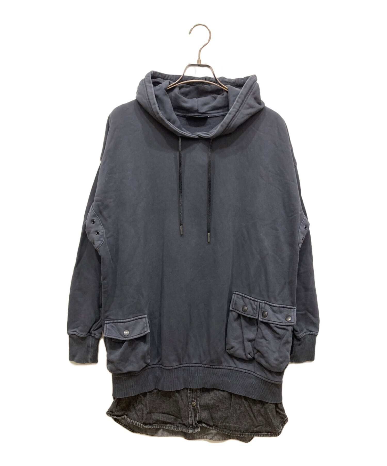 中古・古着通販】DIESEL (ディーゼル) マルチポケットパーカー