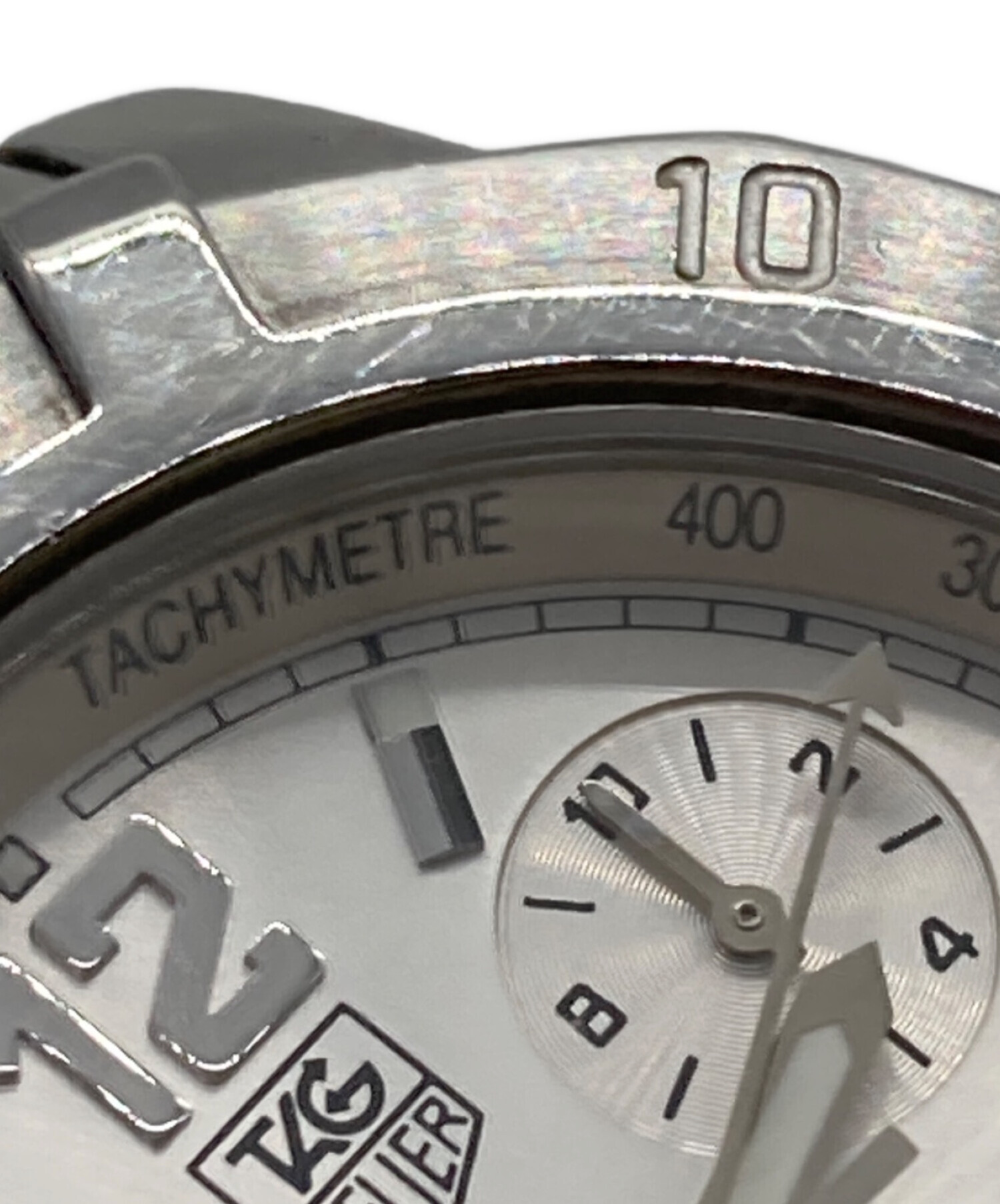 ✨TAGHEUER✨タグ・ホイヤー✨クロノグラフ✨シルバー✨デイト✨腕時計✨ TAG HEUER 【TAG HEUER】タグホイヤー キリウム デイト クロノ