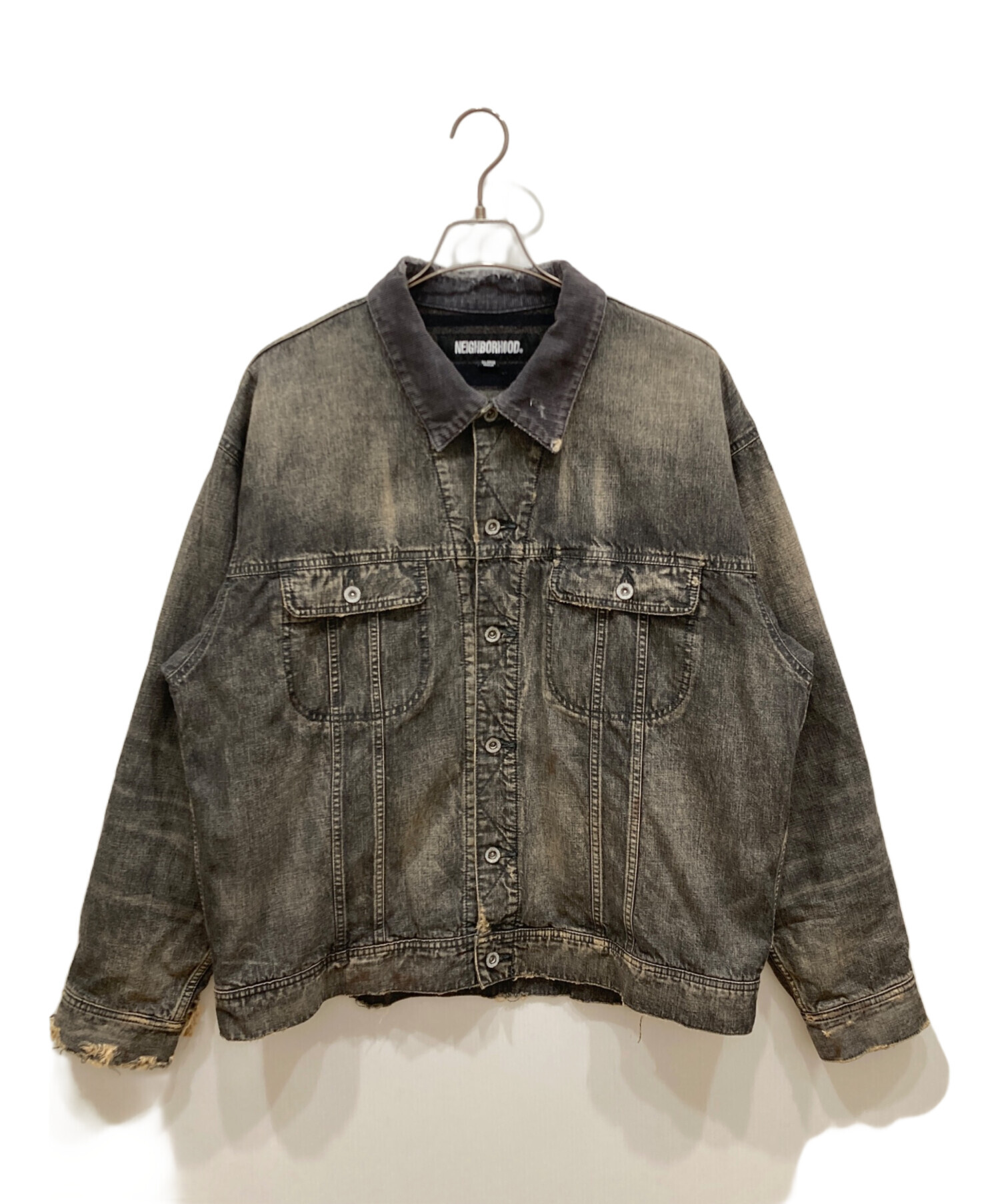 NEIGHBORHOOD SAVAGE DENIM LINED JACKET