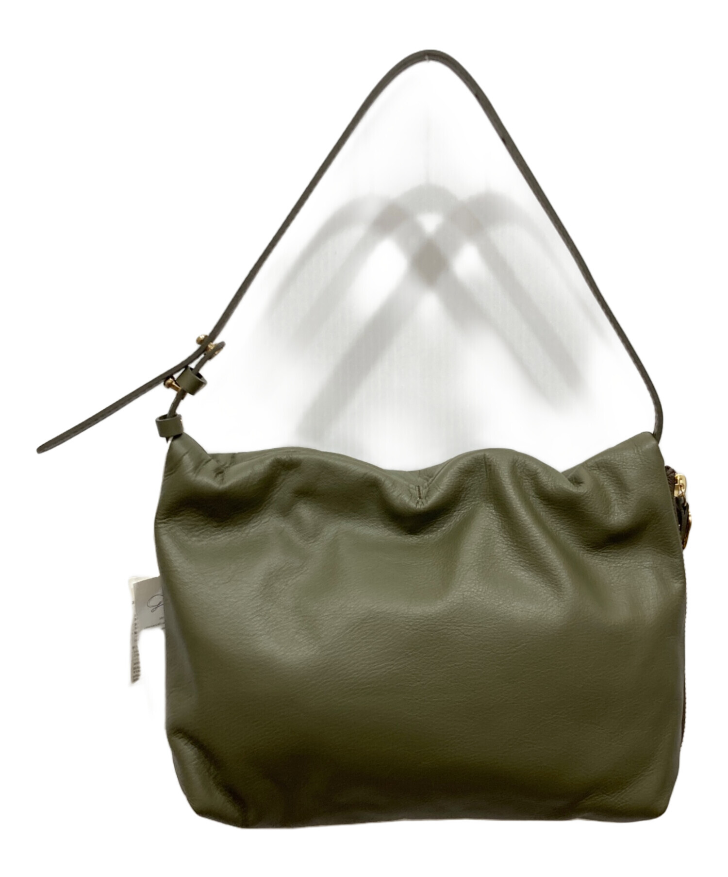 gemeil（ジェムイル）　レザーワンハンドルバッグ 中古・古着通販】gemeil (ジェムイル) レザーワンハンドルバッグ