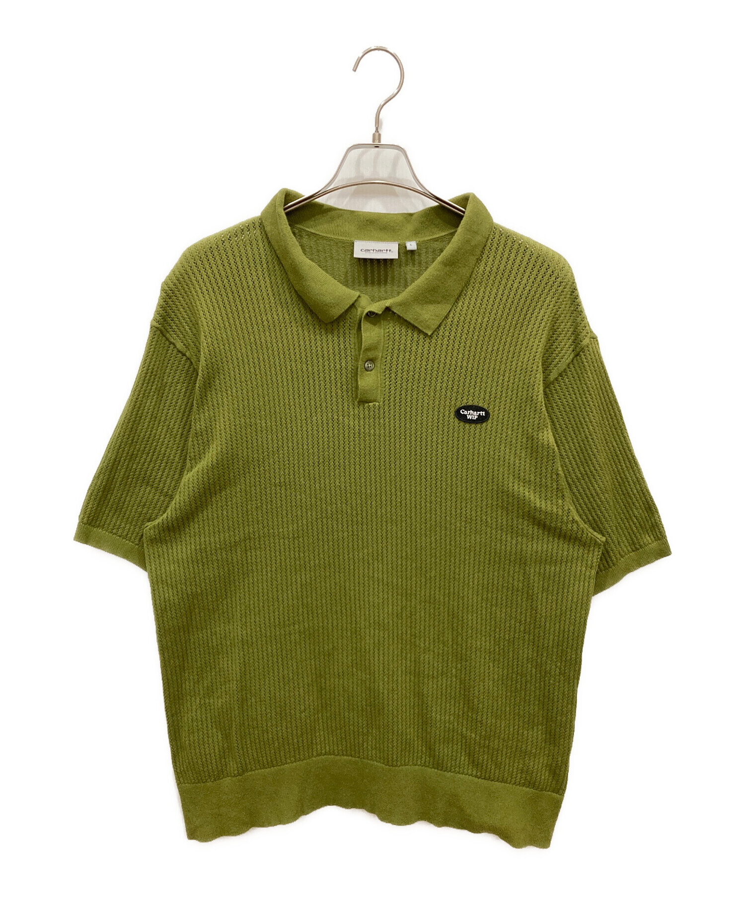 カーハートwip CARHARTT S/S knitPOLO 中古・古着通販】CARHARTT WIP (カーハート ワークイン
