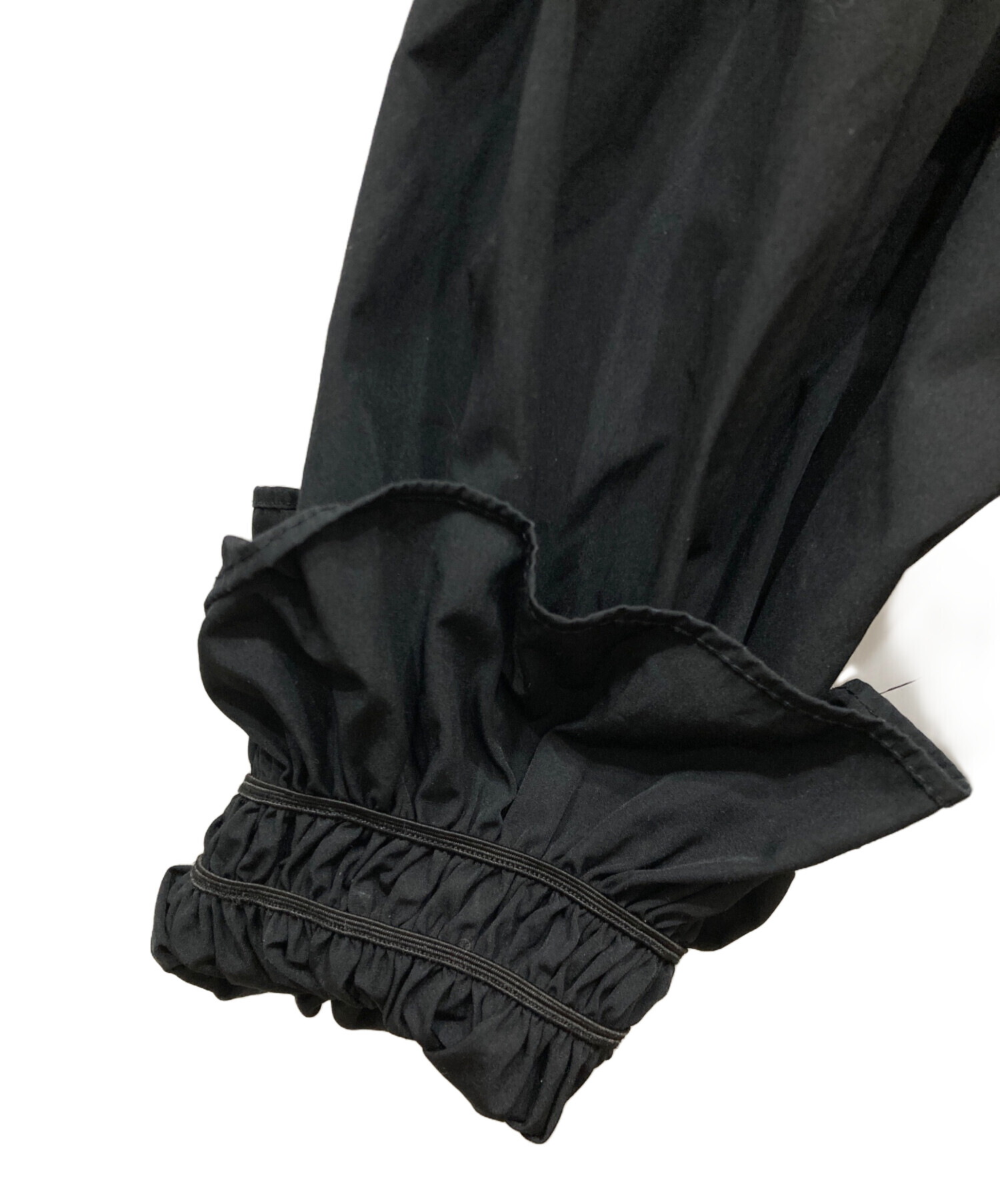 machatt（マチャット）ハーフジップバルーンドレス（ブラック） 中古・古着通販】machatt (マチャット) リボン バック ティアード