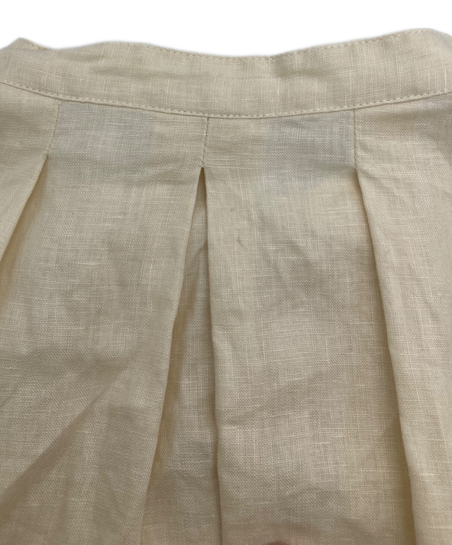 中古・古着通販】kagure (カグレ) リネンスクエアケープシャツ