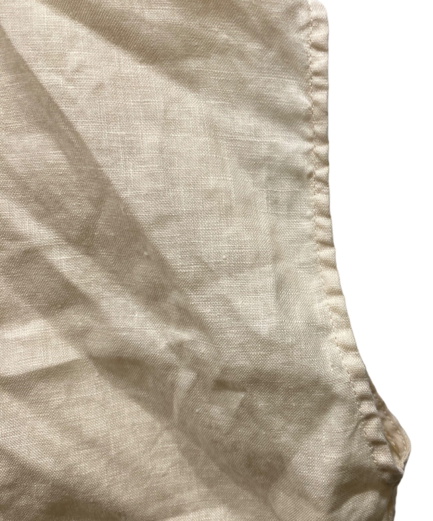 中古・古着通販】kagure (カグレ) リネンスクエアケープシャツ