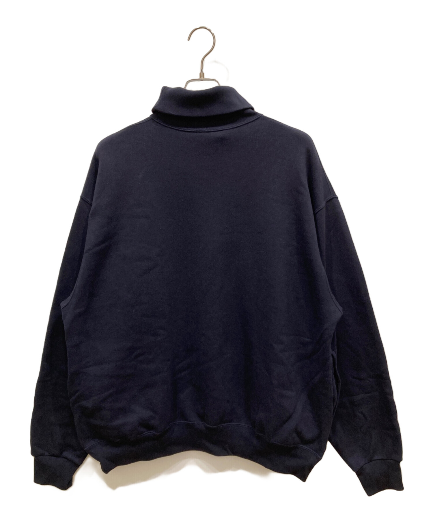 中古・古着通販】ENNOY (エンノイ) ハイネックスウェット ネイビー 