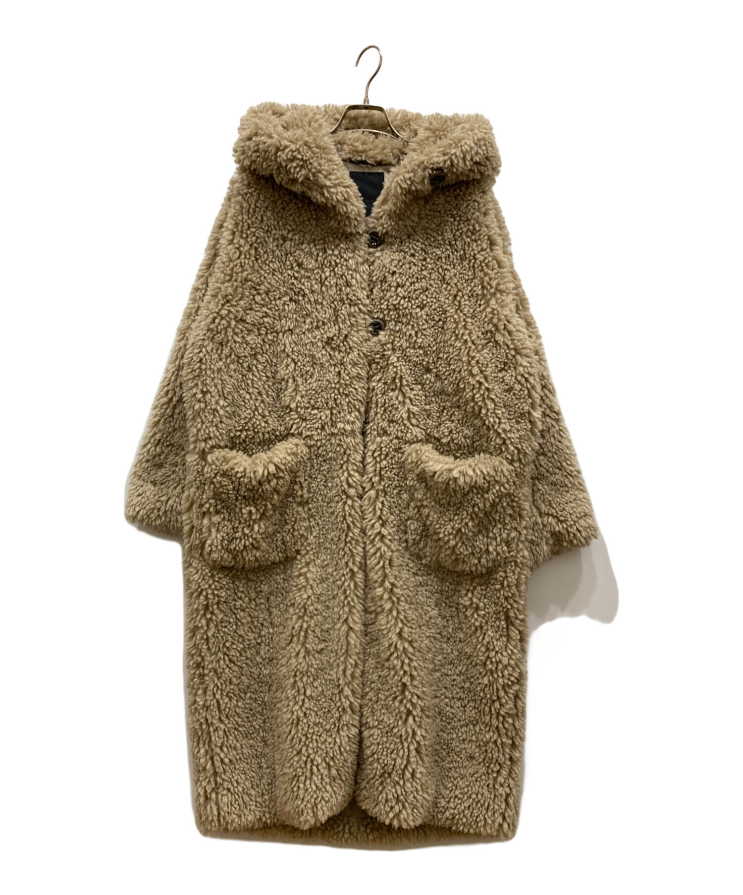 中古・古着通販】TATRAS (タトラス) DEDAボアコート ブラウン サイズ:1