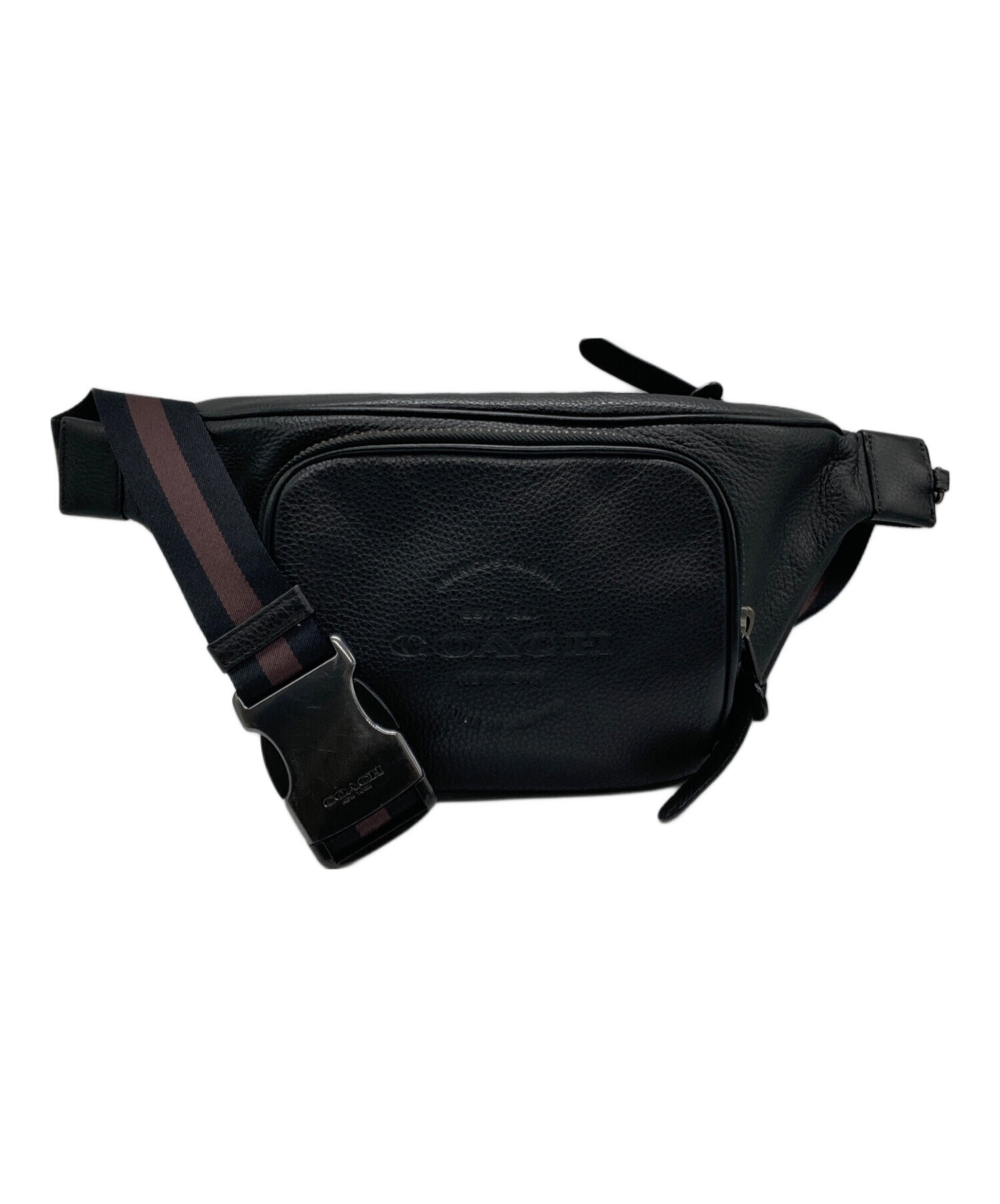 中古・古着通販】COACH (コーチ) トンプソンペブルドレザーベルト 