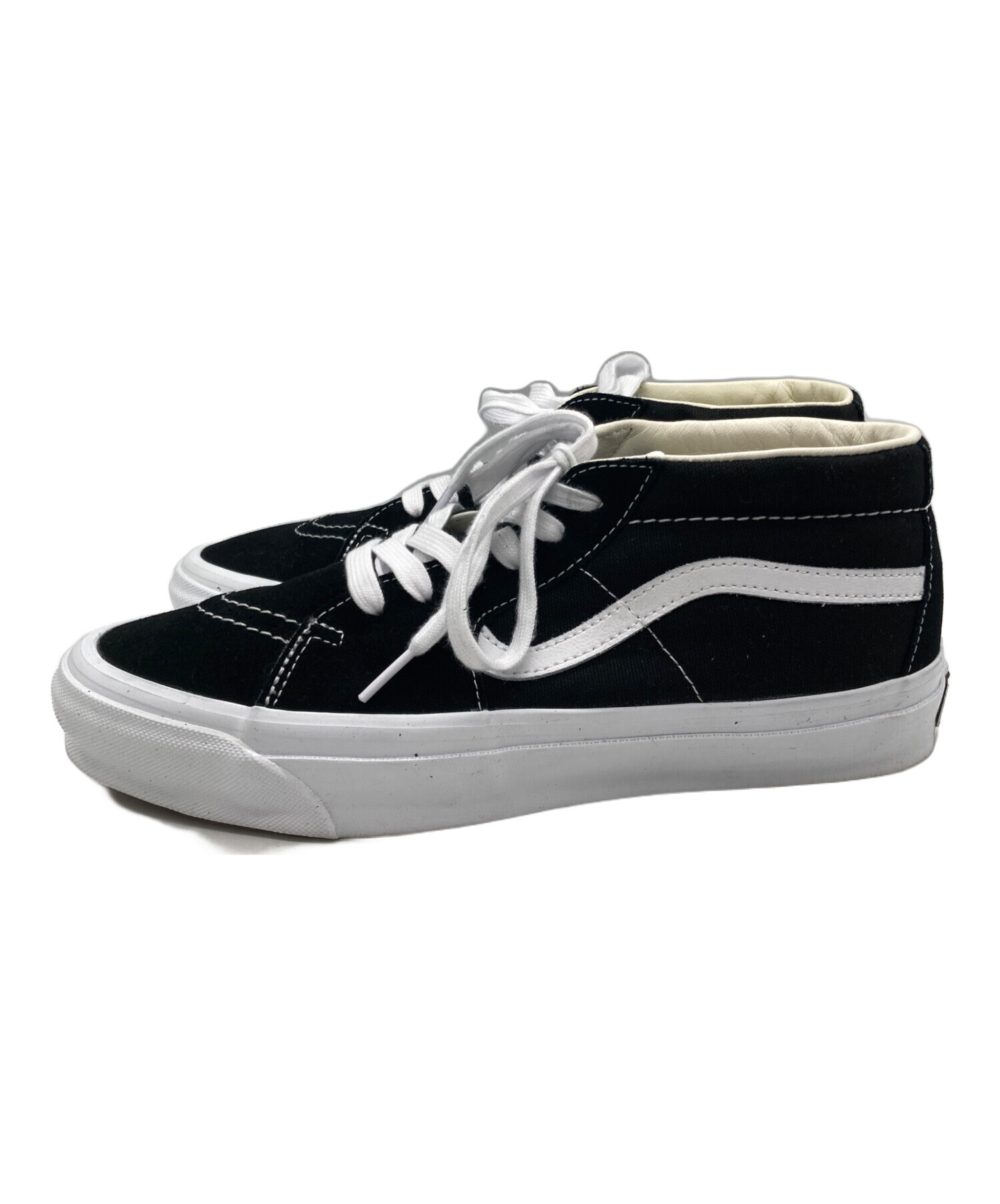 中古・古着通販】VANS (バンズ) SK8-MID REISSUE 83 ブラック サイズ