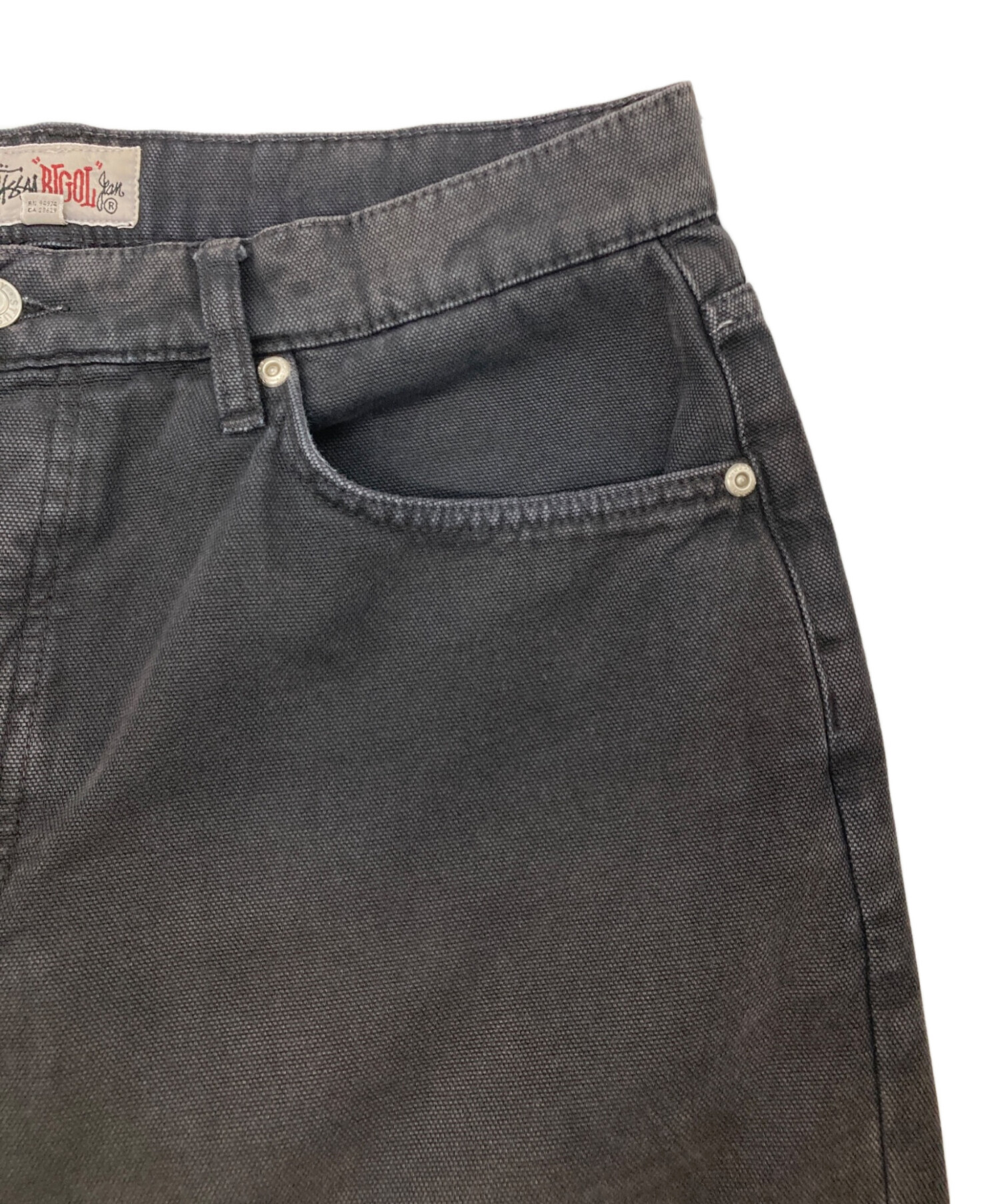 中古・古着通販】stussy (ステューシー) Washed Canvas Big OL 
