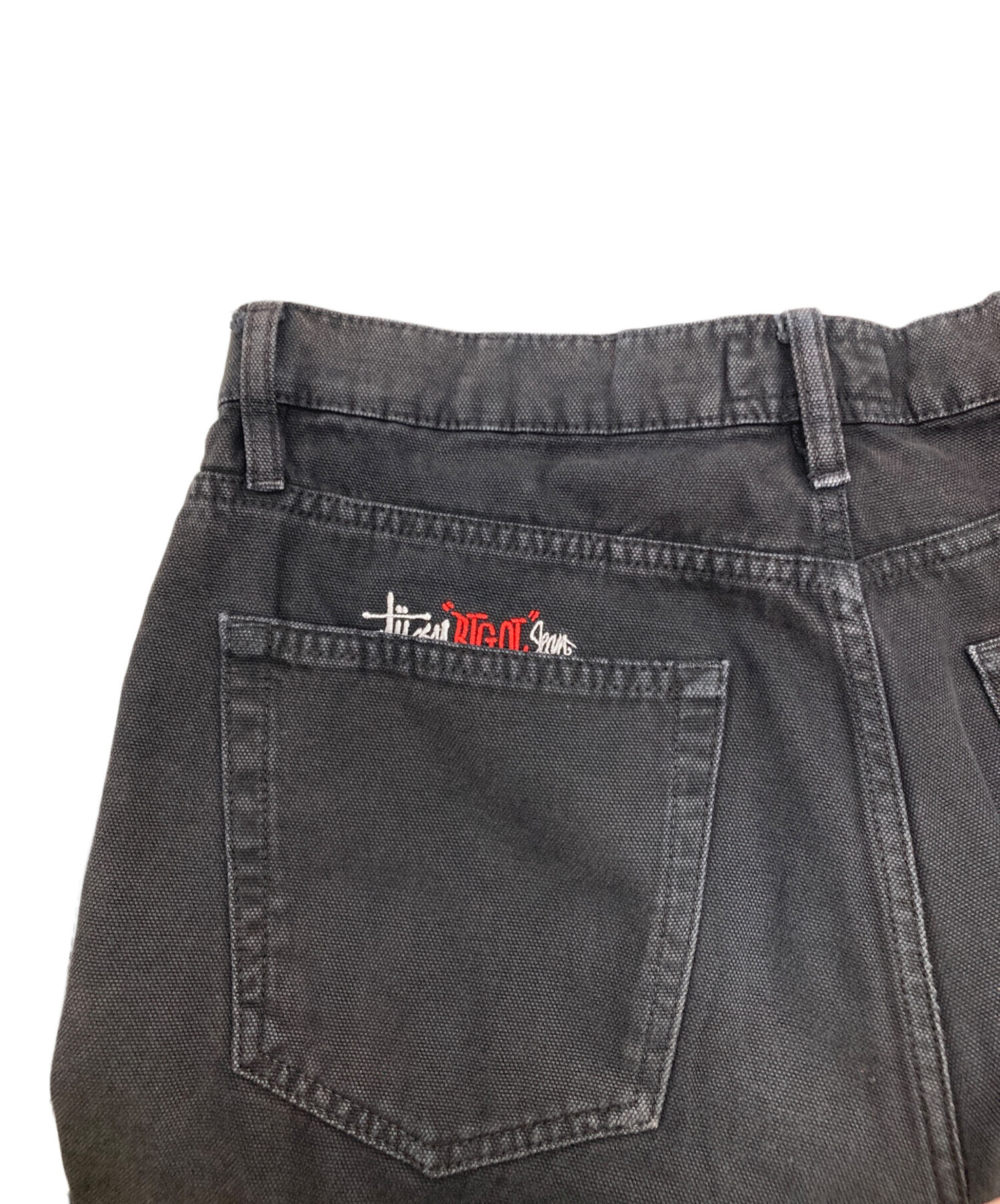 中古・古着通販】stussy (ステューシー) Washed Canvas Big OL 