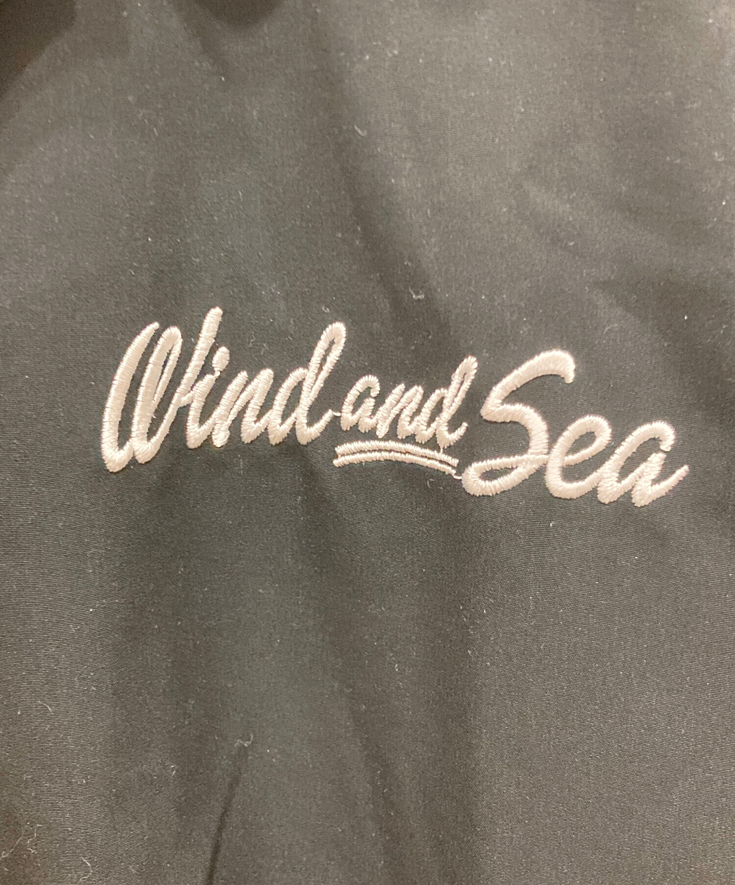 中古・古着通販】WIND AND SEA (ウィンダンシー) 半袖シャツ ブラック