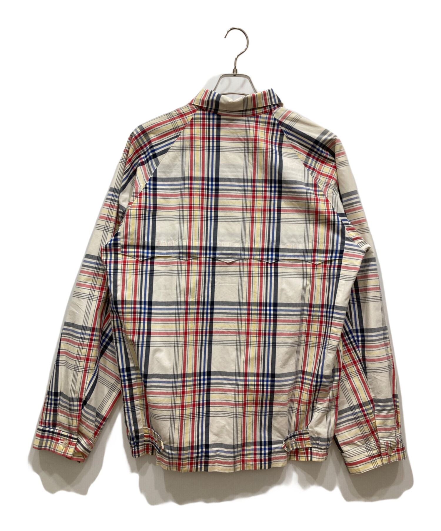 中古・古着通販】BARACUTA (バラクータ) マドラスチェックジップ 