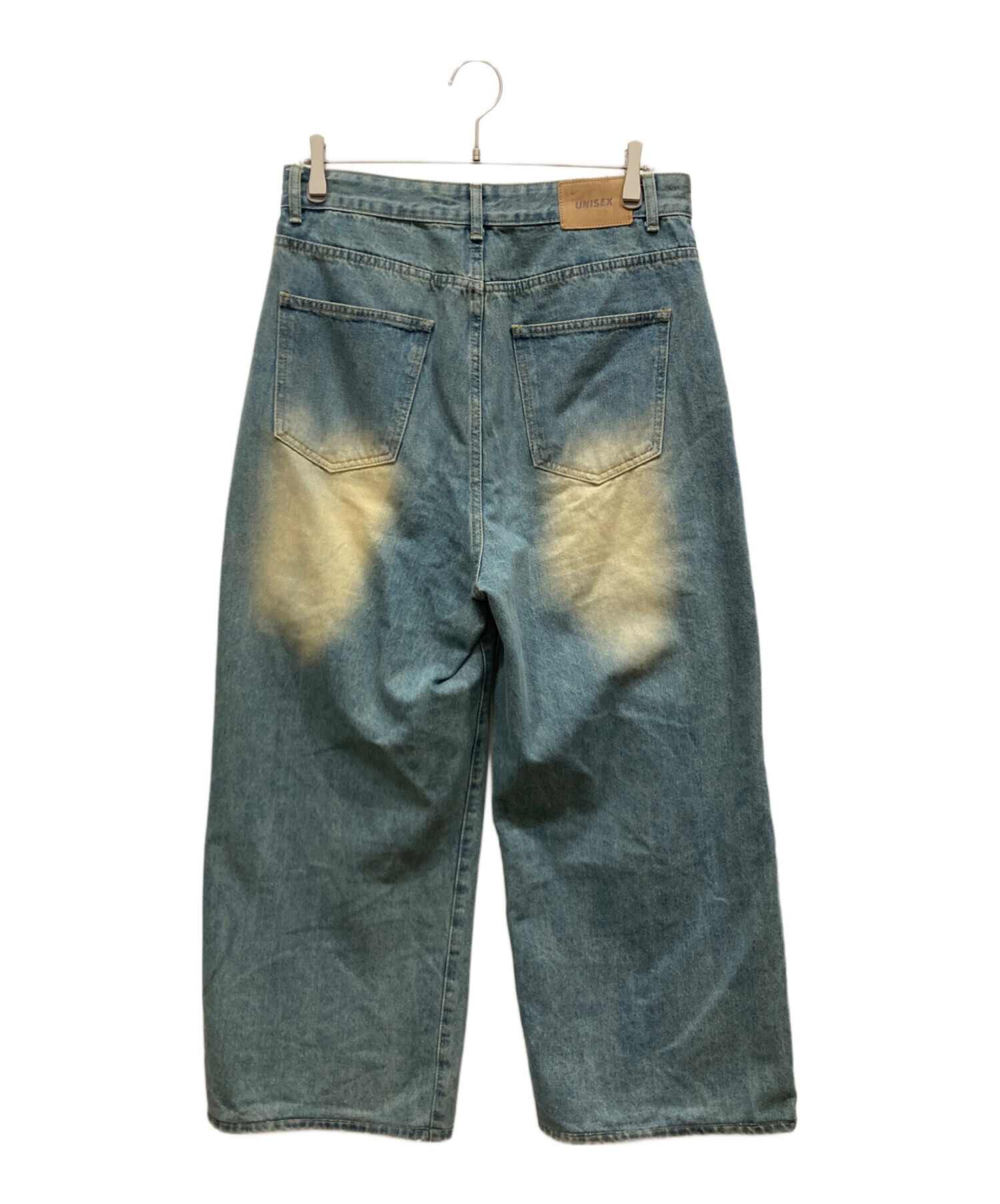 MENES デニム MENES Okayama Selvedge Baggy Denim Slacks - Indigo