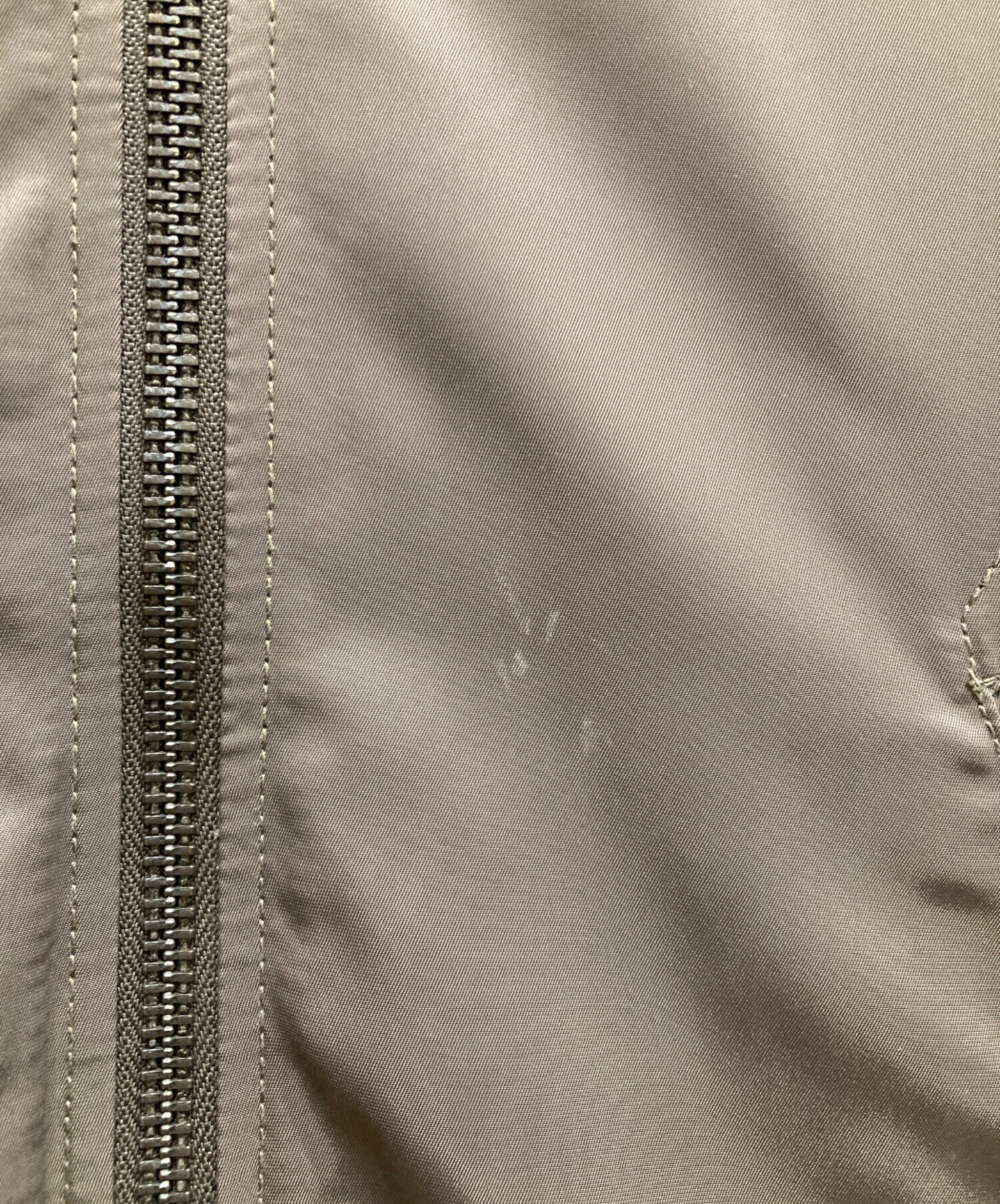 中古・古着通販】DIESEL (ディーゼル) ロングダウンMA1コート カーキ 
