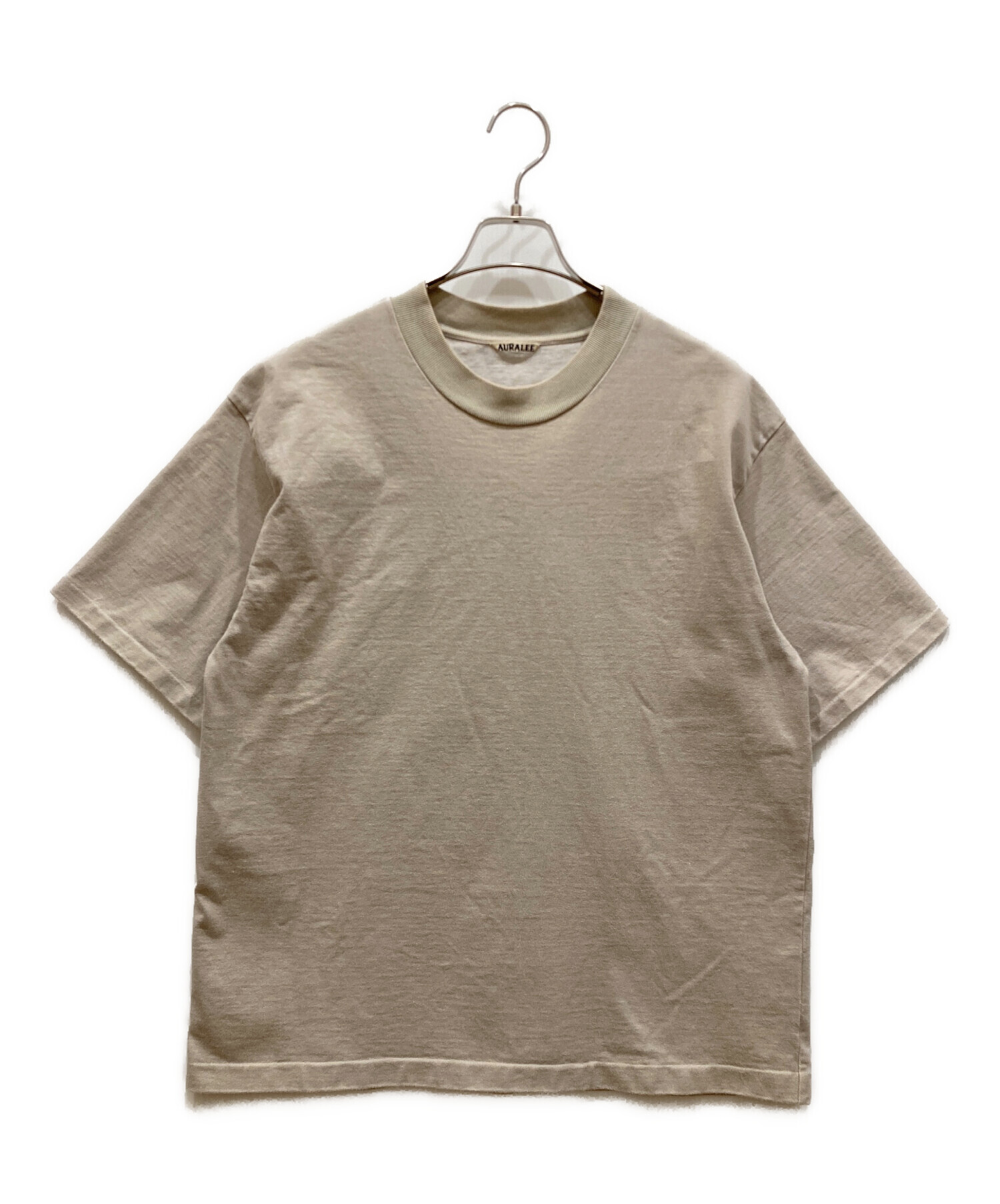 中古・古着通販】AURALEE (オーラリー) STAND UP TEE ベージュ サイズ 