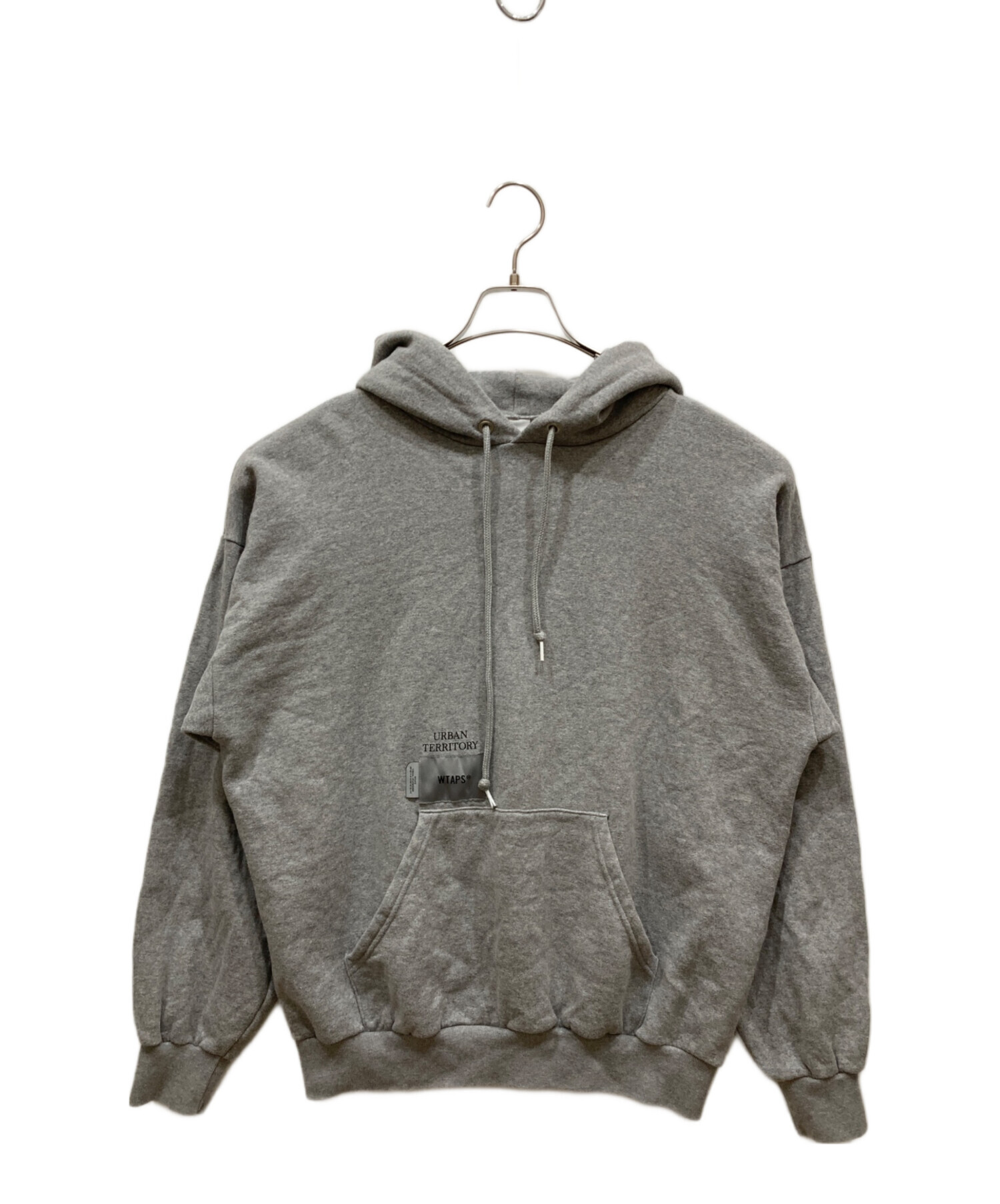 中古・古着通販】WTAPS (ダブルタップス) CROSS BONES HOODY グレー