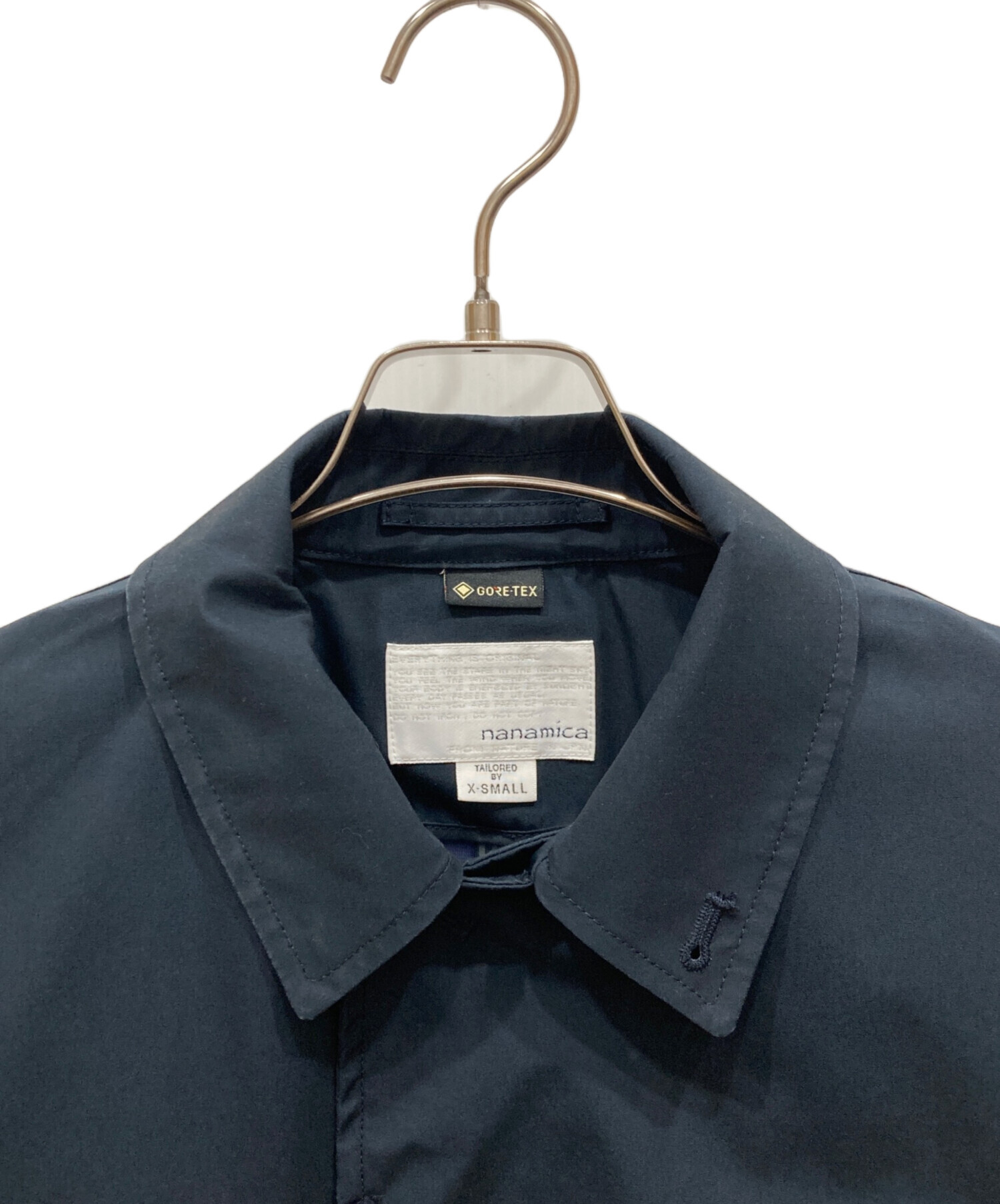 中古・古着通販】nanamica (ナナミカ) GORE-TEX Soutien Collar Coat