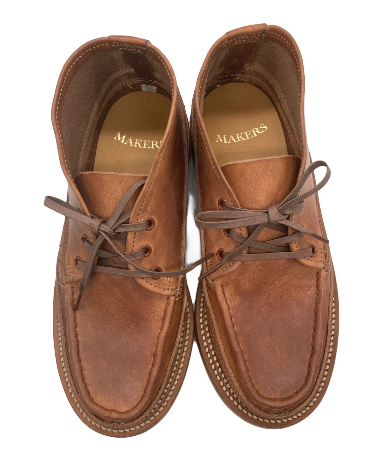 GOKEY ブラウンレザー モカシンブーツ 米国製　made in USA GOKEY ブラウンレザー モカシンブーツ 米国製 made in USA GOKEY