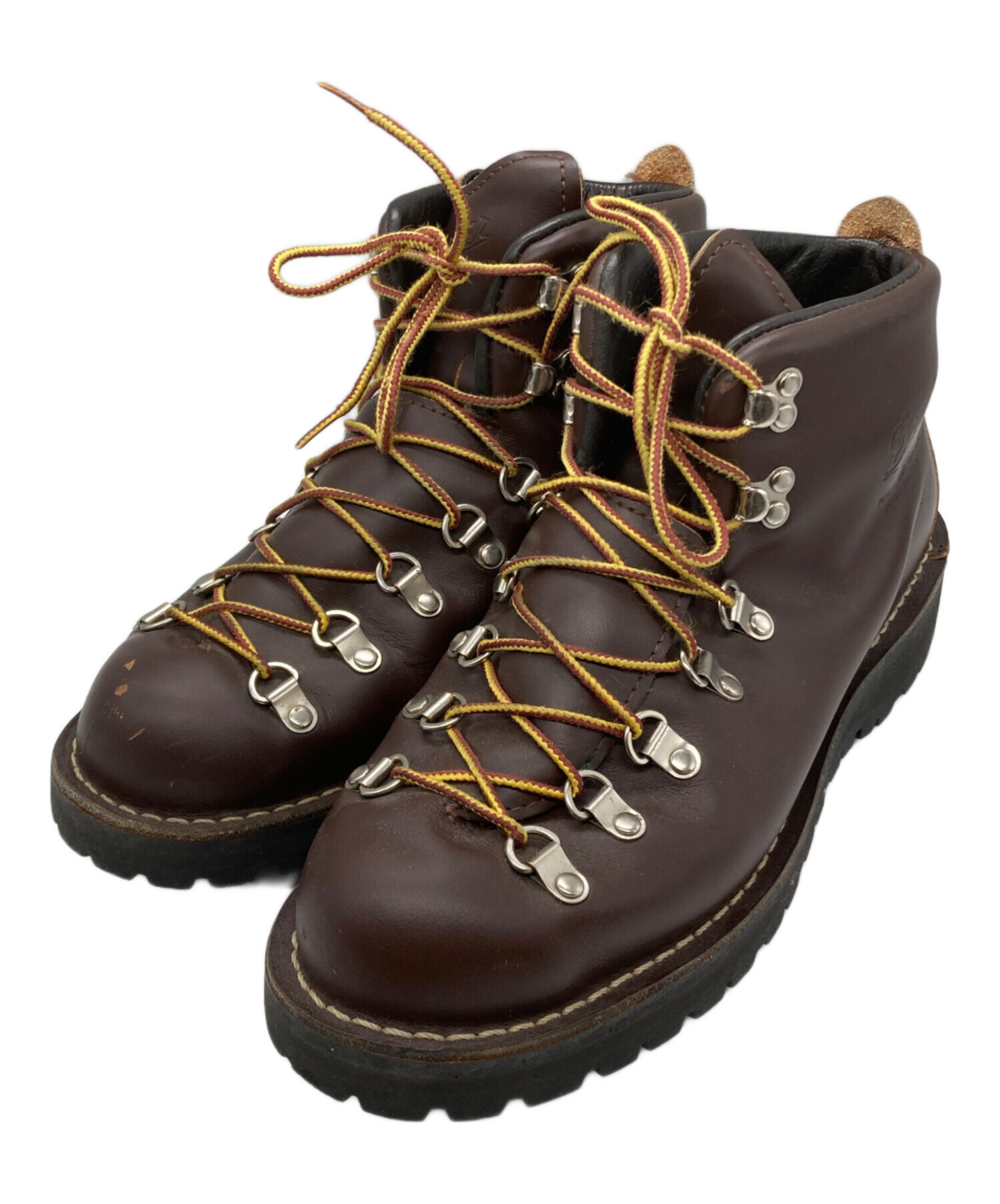 【中古】ダナー DANNER マウンテンブーツ ショート スエード 37 茶色 ブラウン /SR ■GY57 レディース 中古・古着通販】Danner (ダナー) ショートブーツ ブラウン サイズ:42