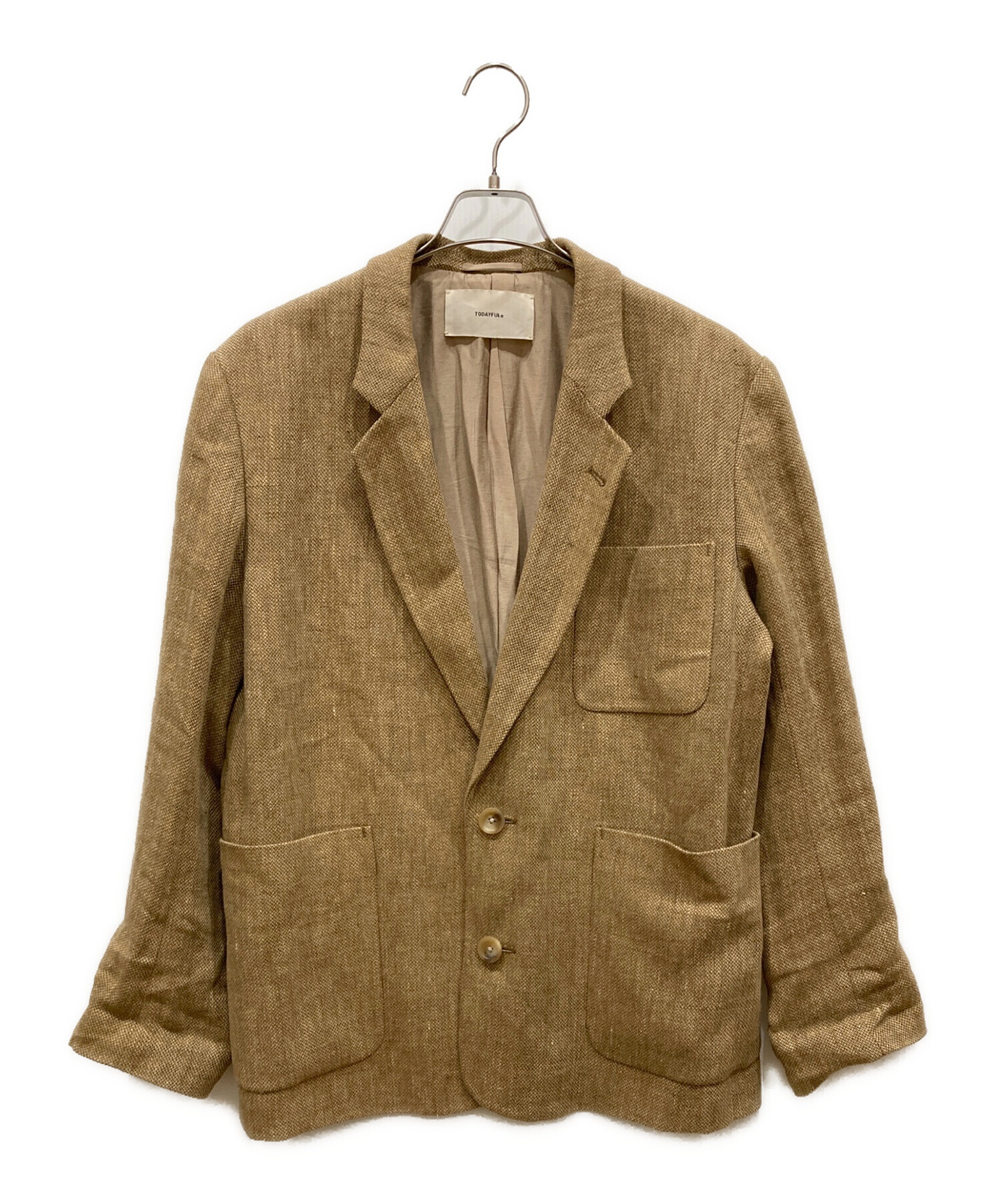 中古・古着通販】TODAYFUL (トゥデイフル) Boyfriend Linen Jacket