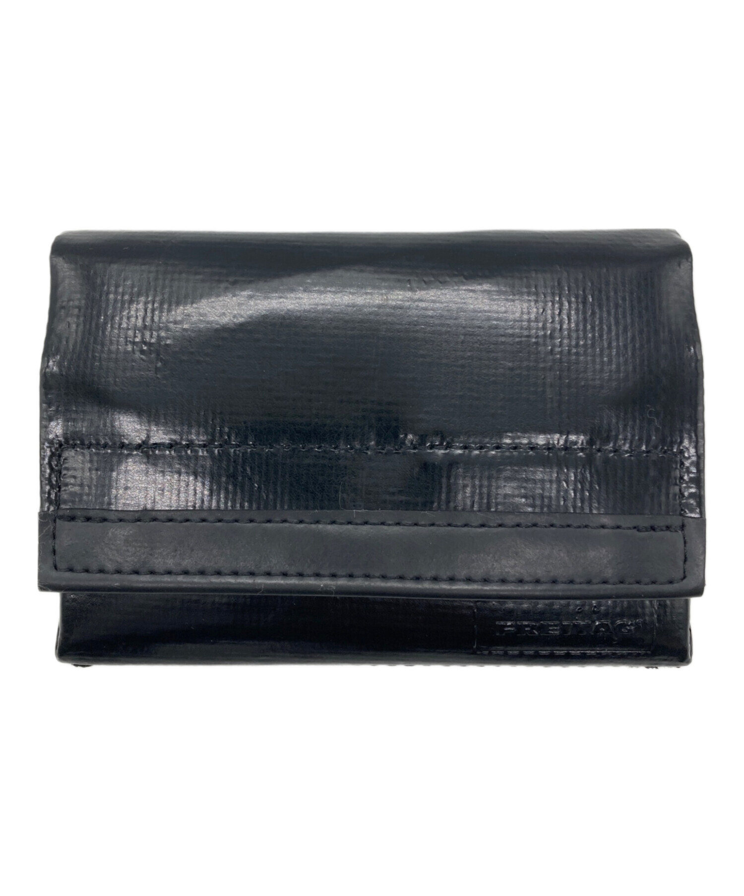 中古・古着通販】FREITAG (フライターグ) 2つ折り財布 ブラック