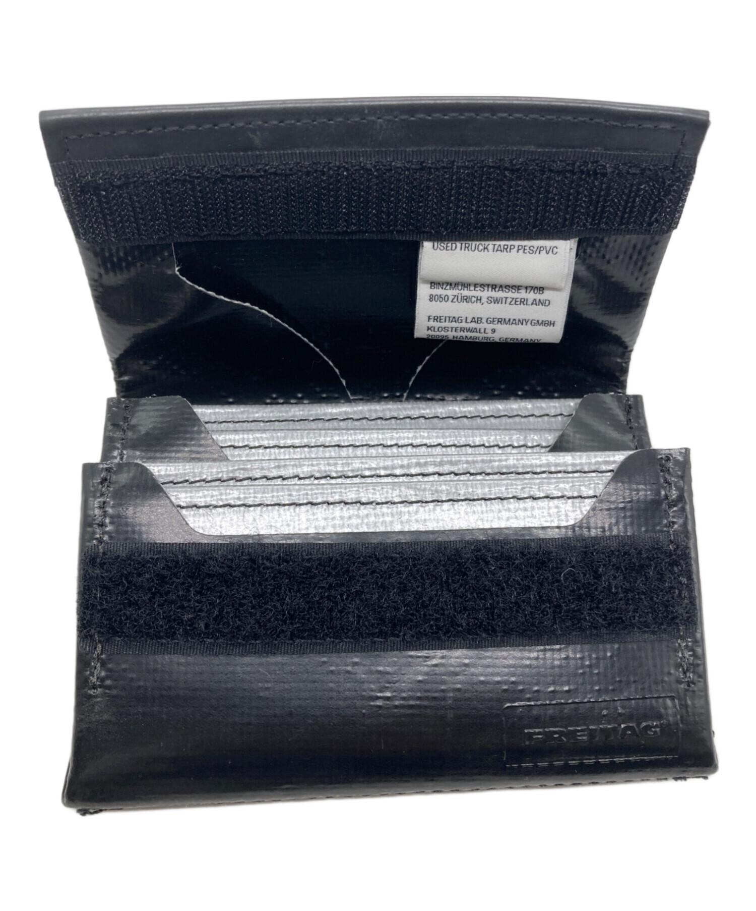 中古・古着通販】FREITAG (フライターグ) 2つ折り財布 ブラック