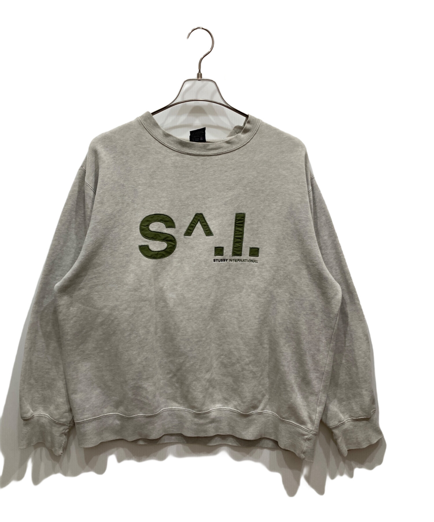 中古・古着通販】stussy (ステューシー) オールドスウェット グレー