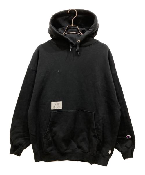 トップス WTAPS Champion Academy Hooded CTPL Black ダブルタップス WTAPS × CHAMPION ACADEMY HOODED CTPL BLACK M C8