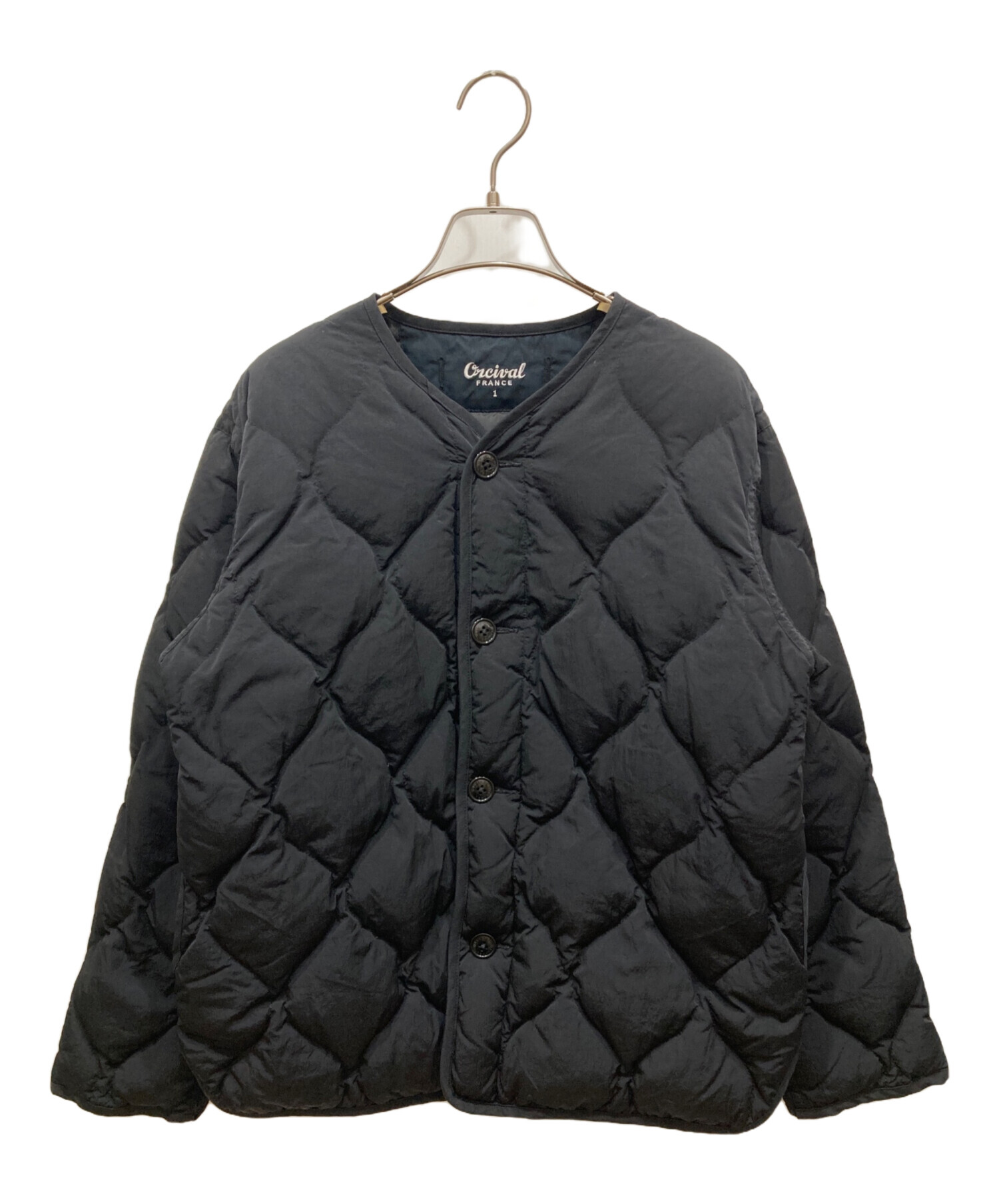 中古・古着通販】ORCIVAL (オーシバル) リモンタナイロンノーカラー 