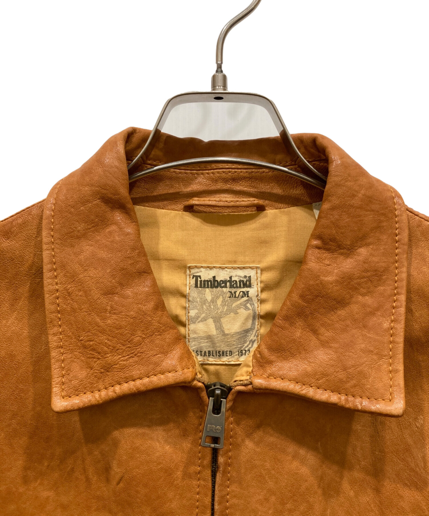 S*A様 美品！Timberland ティンバーランド 本革 レザージャケット Timberland - 00s timberland レザージャケット ティンバーランド