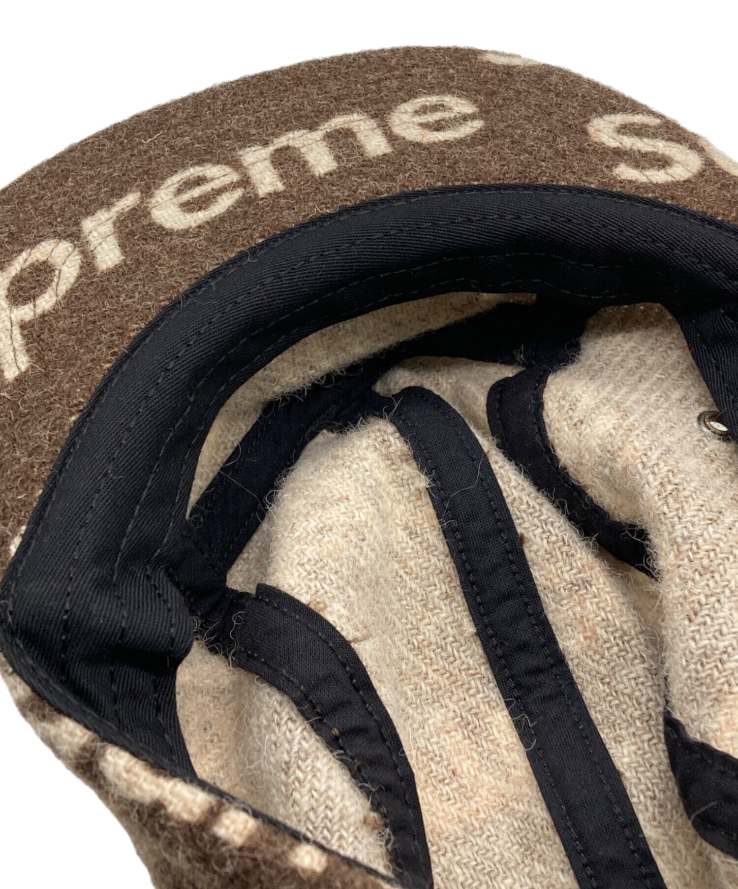 中古・古着通販】SUPREME (シュプリーム) Harris Tweed Camp Cap