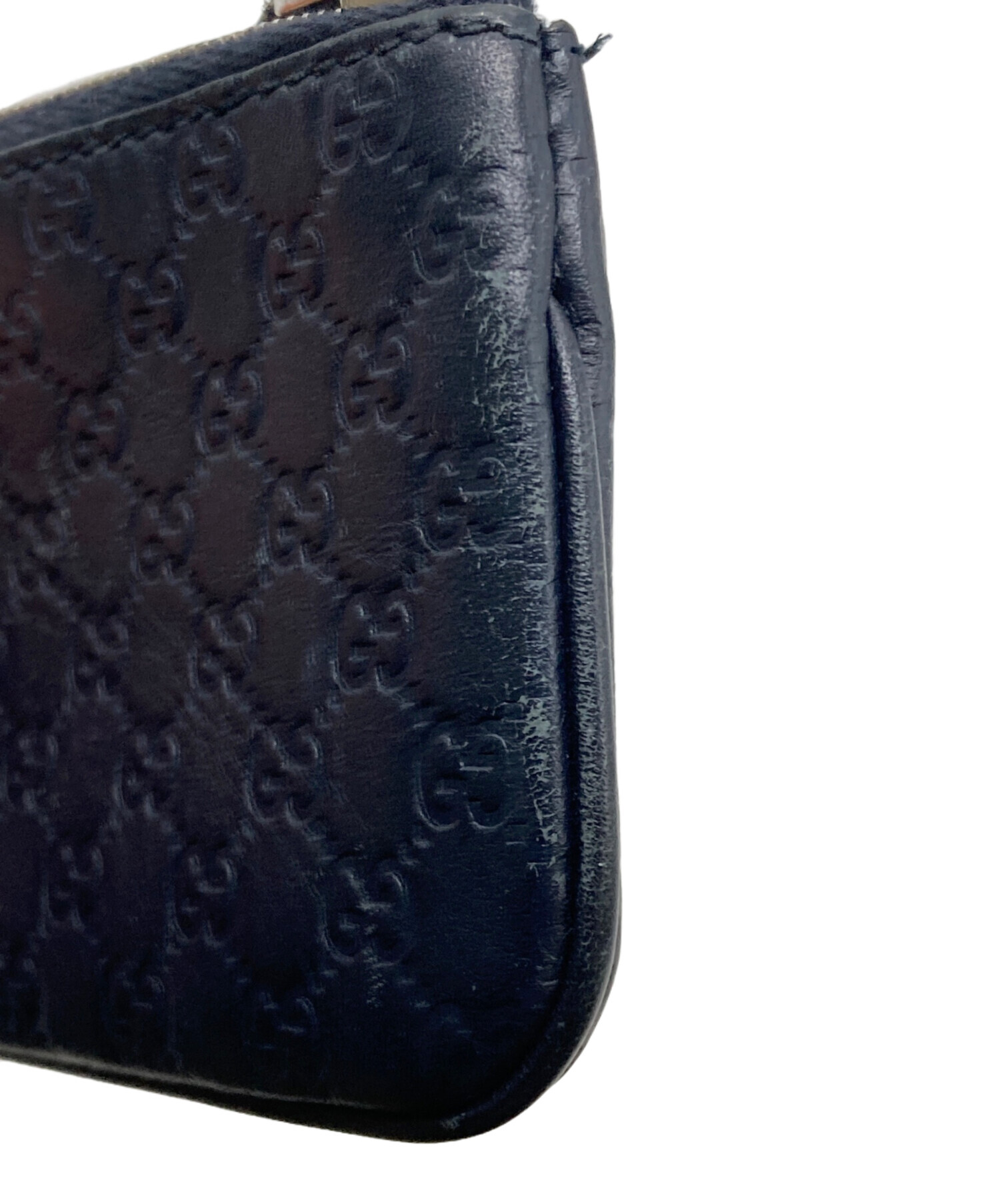 中古・古着通販】GUCCI (グッチ) コインケース ネイビー｜ブランド 
